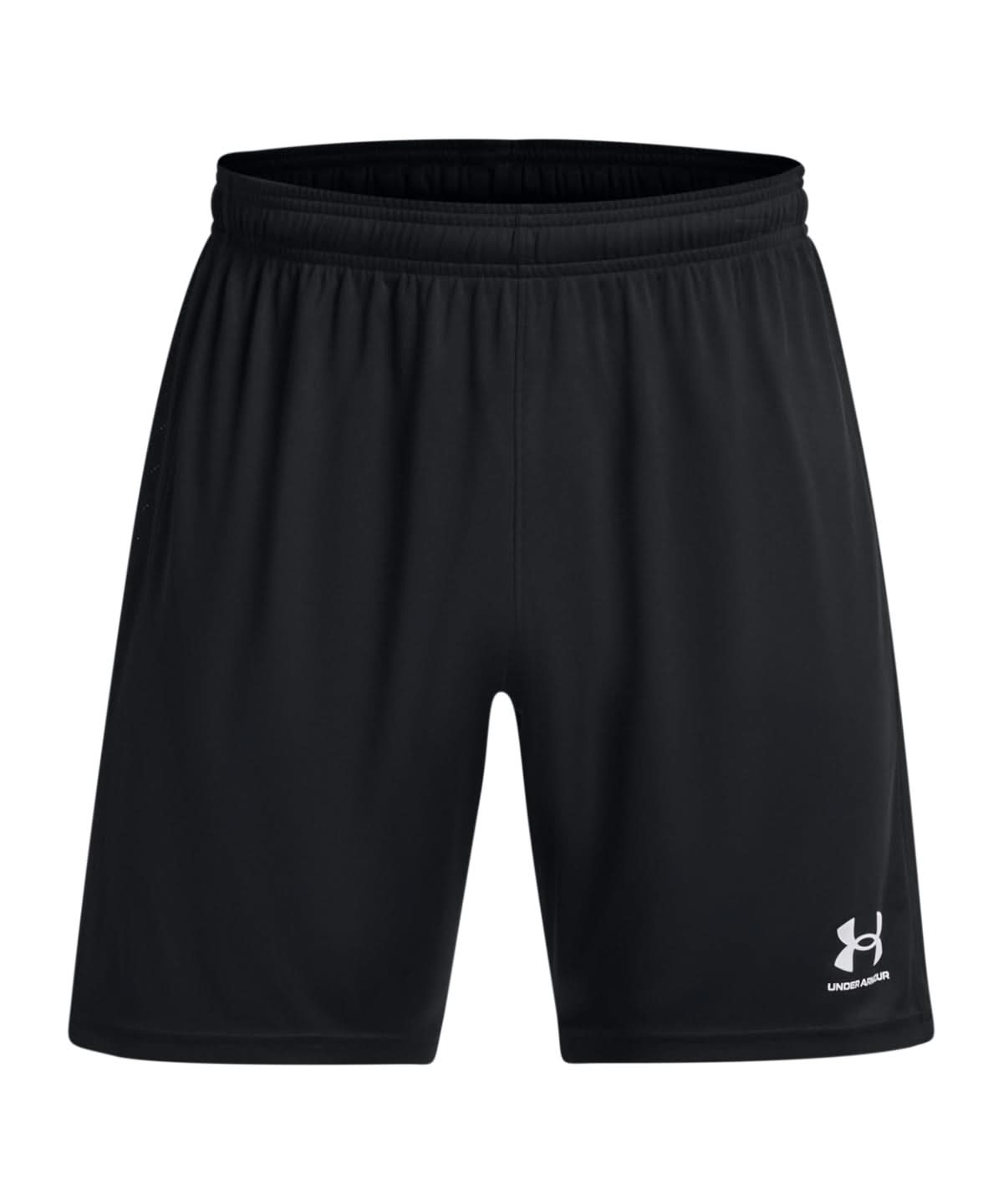Under Armour MenS Challenger Knit Shorts UA062 - Black White - Customisable Shorts