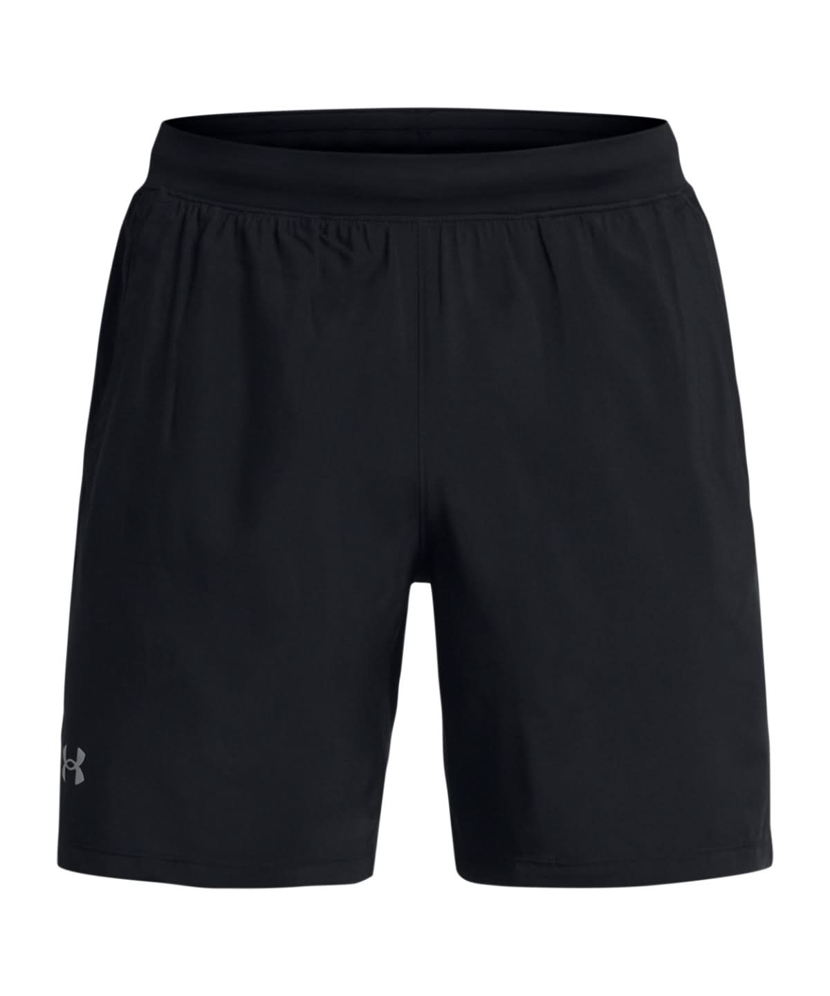 Under Armour Launch 7 Shorts UA074 - Black Reflective Black - Customisable Shorts