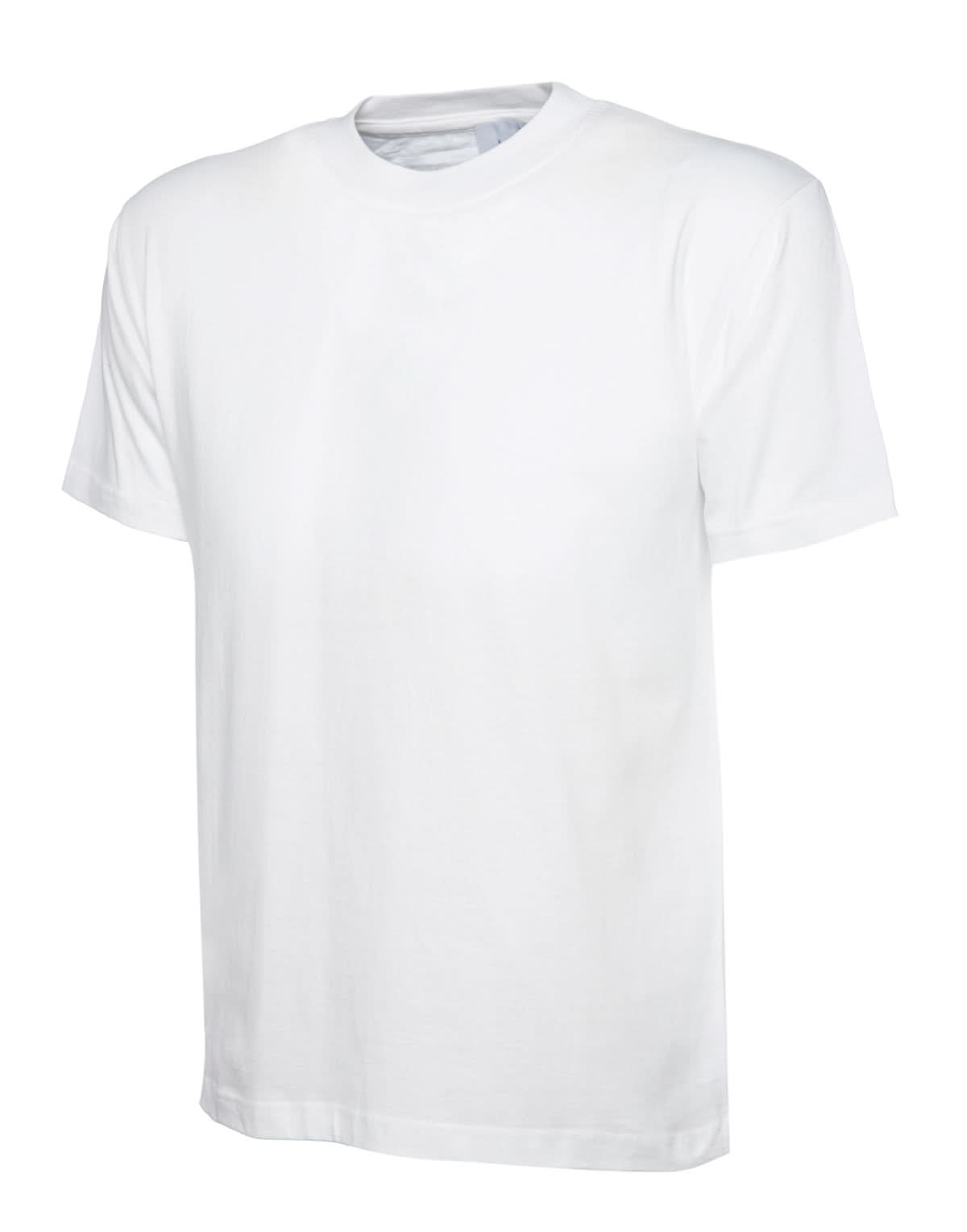 Uneek Classic T shirt White UC301 - White - Customisable T-Shirts