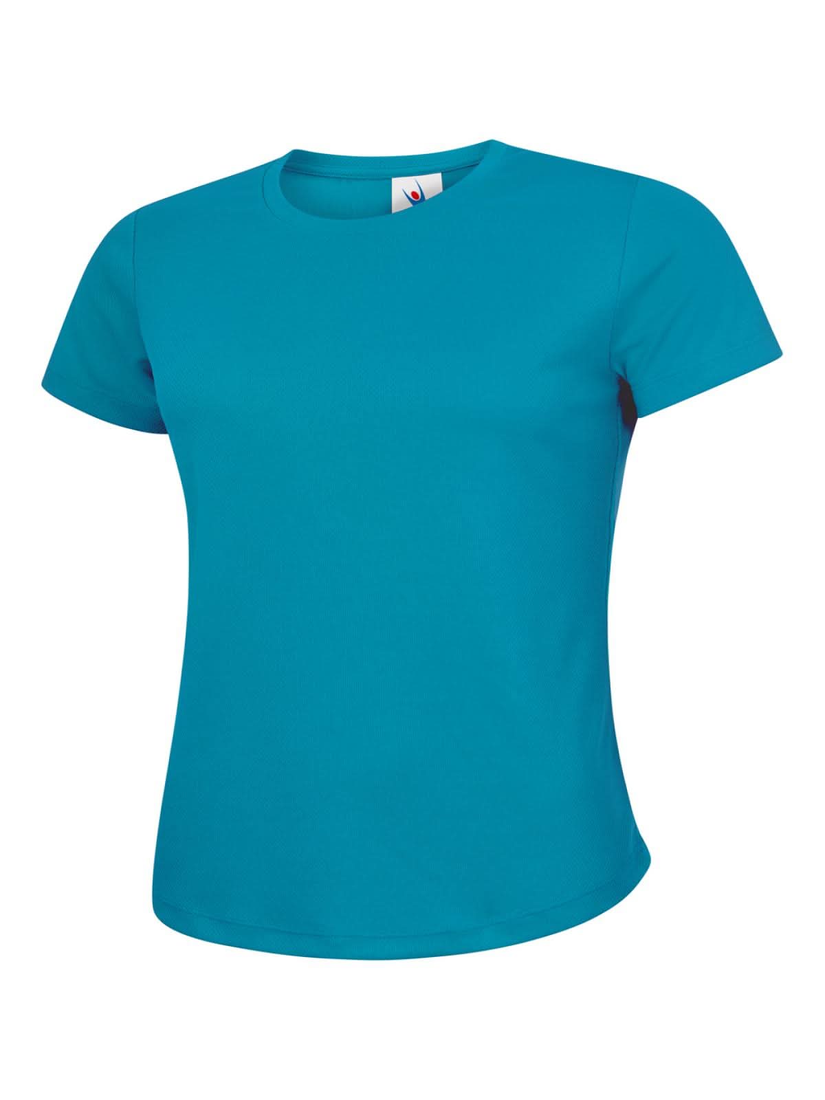 Uneek Ladies Ultra Cool T Shirt UC316 - Sapphire - Customisable T-Shirts