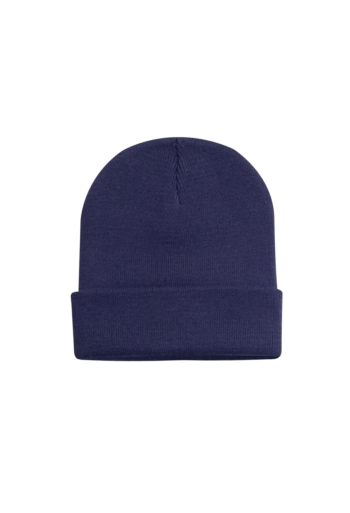 Uneek Heavweight Cuffed Beanies uc410 - Navy ONE - Customisable Hats