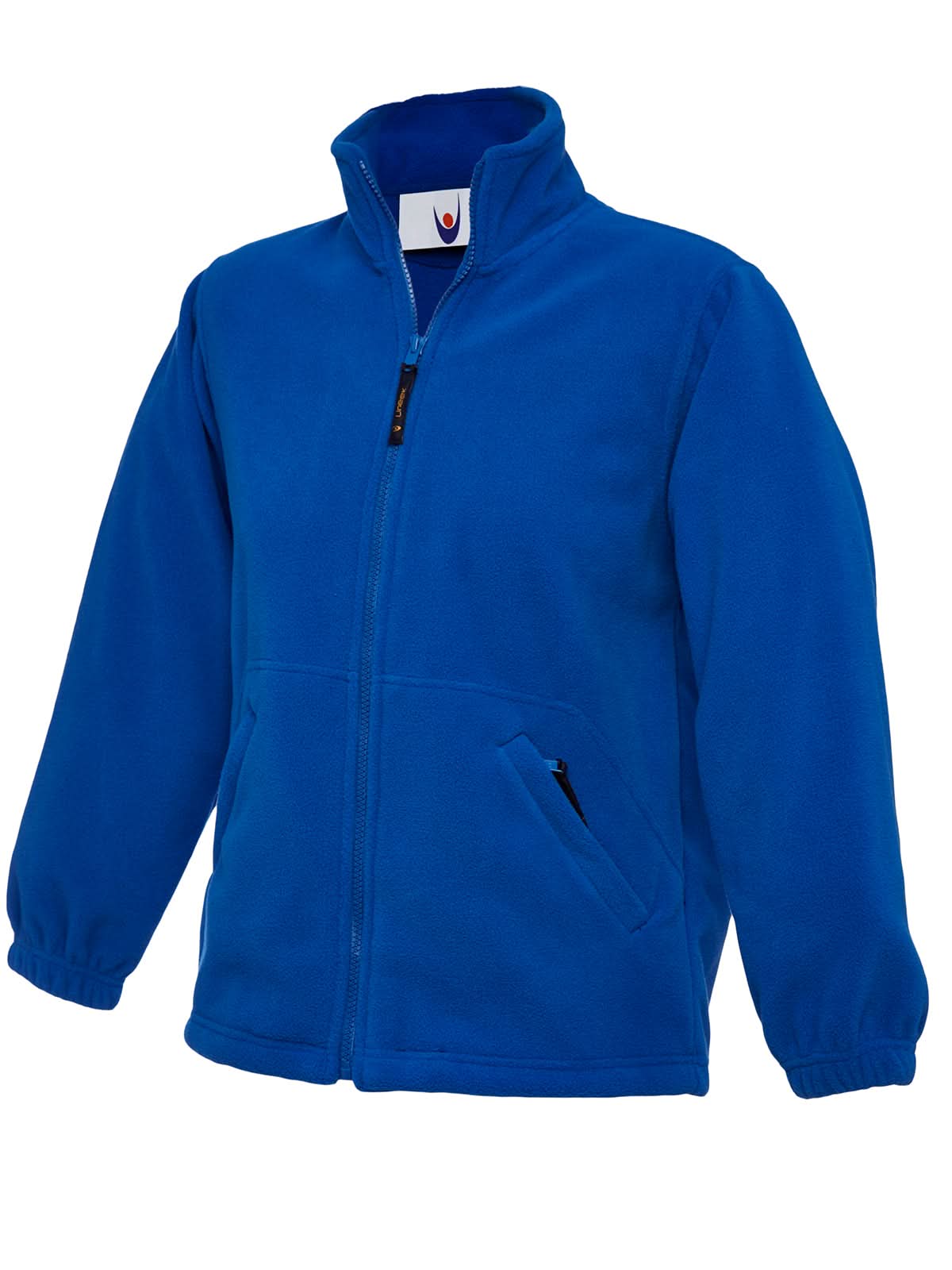 Uneek Childrens Classic Full Zip Fleece Jacket UC603 - Royal - Customisable Jackets