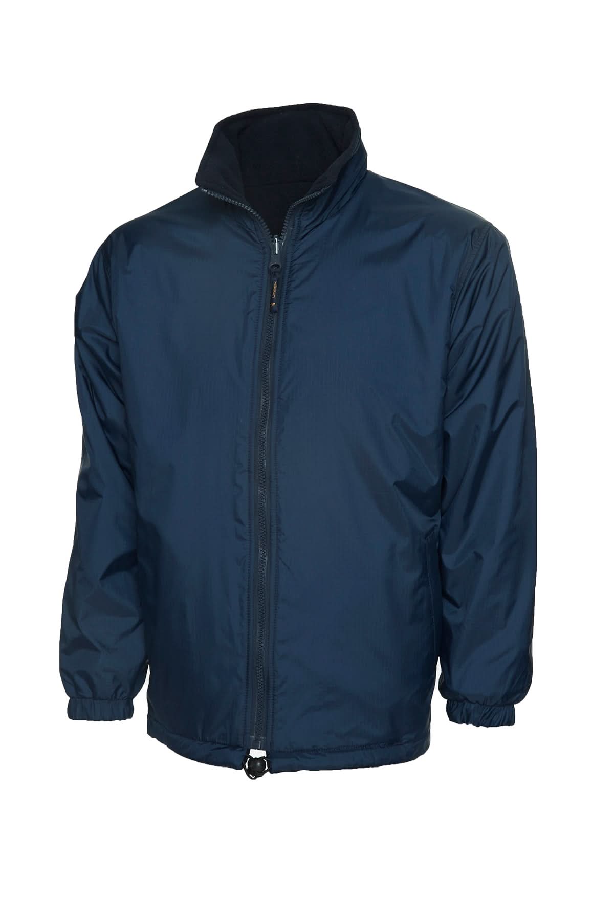 Uneek Classic Reversible Fleece Jacket UC605 - Navy - Customisable Jackets