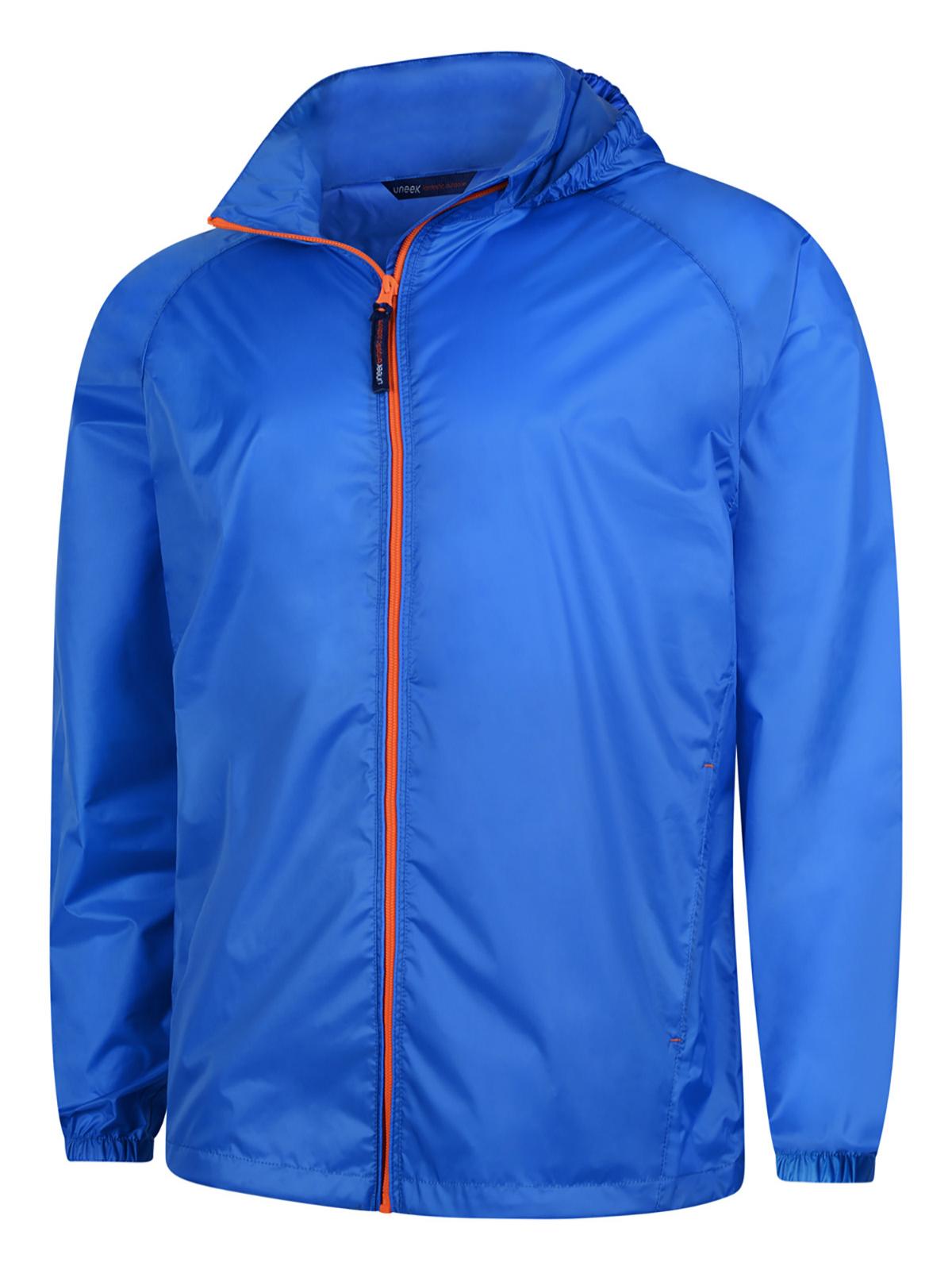 Active Jacket - UC630 - Oxford Blue Orange - Customisable Jacket