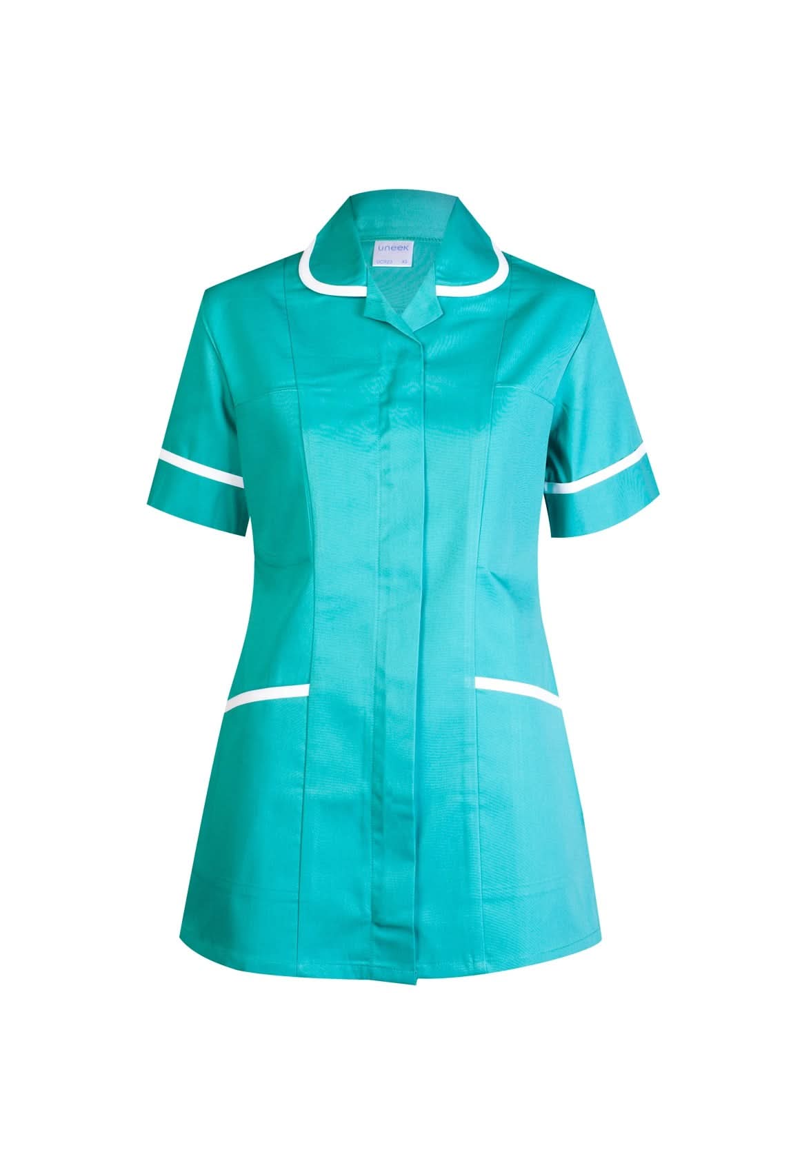 Uneek Ladies Heavyweight Tunic UC923 - Emerald - Customisable Tunic