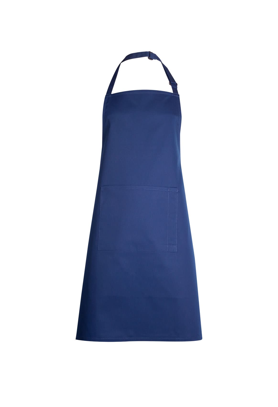 Uneek Bib Apron With Pocket uc940 - Navy ONE - Customisable HOSPITALITY