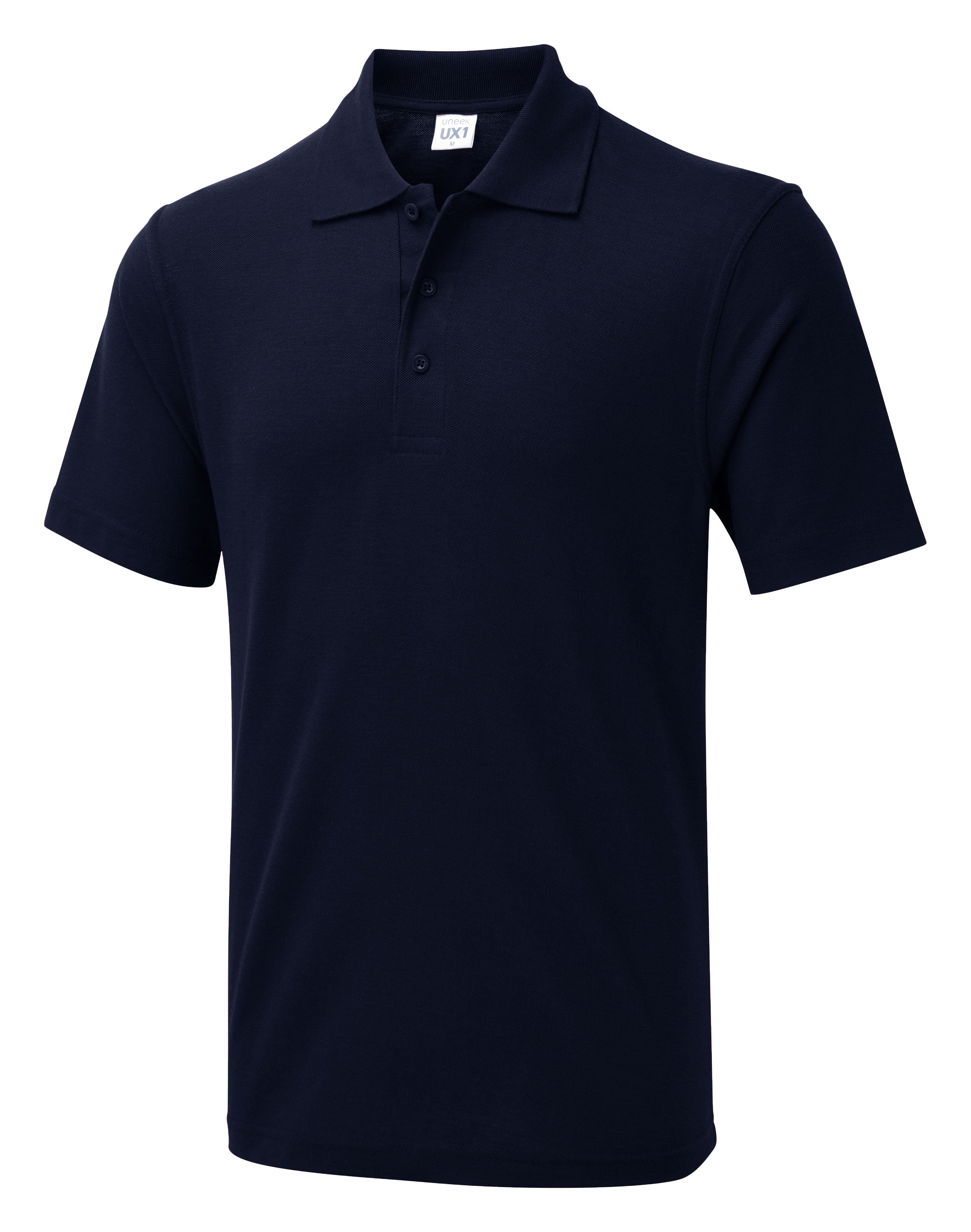 The UX Polo - UX1 - Navy - Customisable Polos