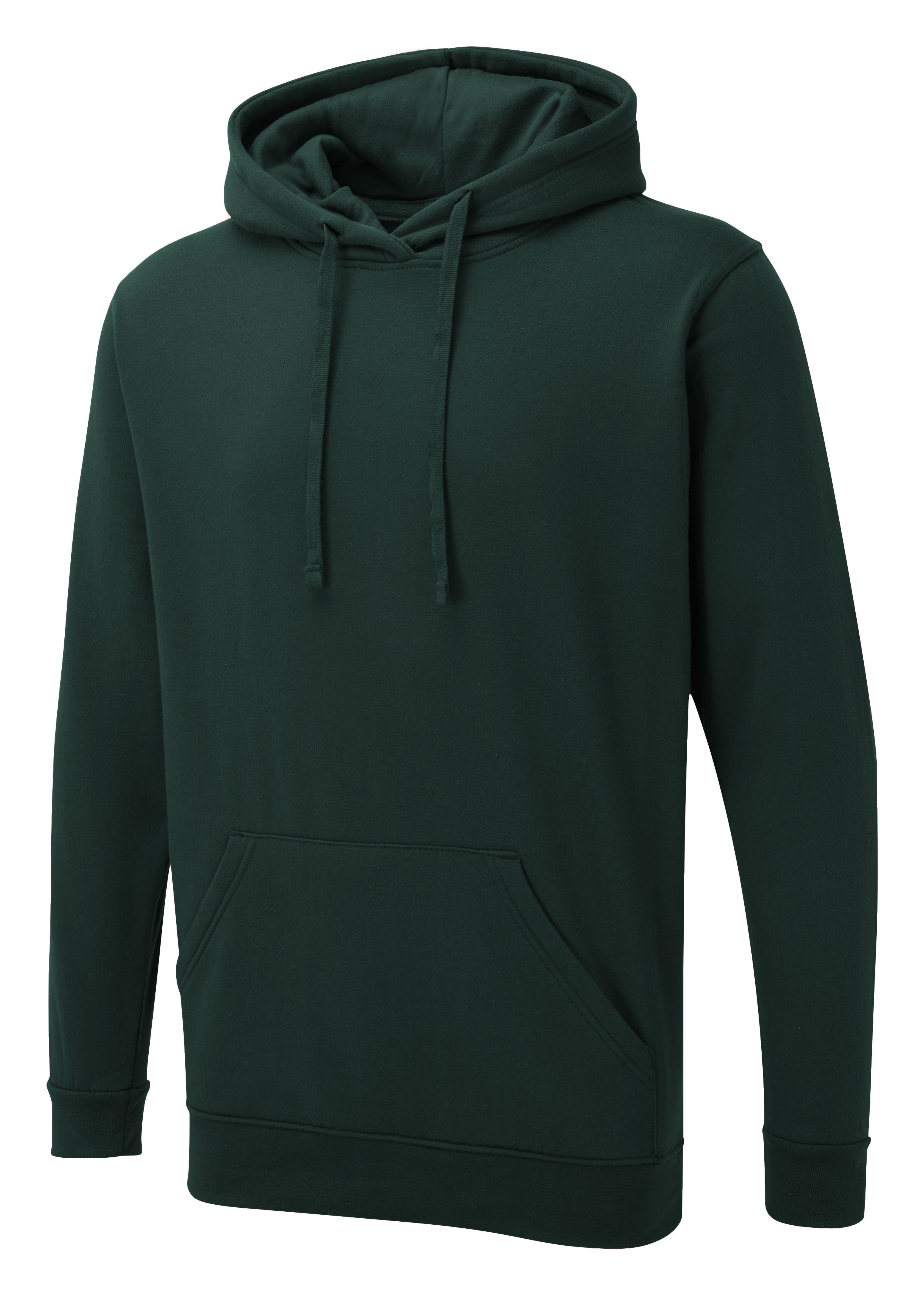 The UX Hoodie - UX4 - Bottle Green - Customisable Hoodies