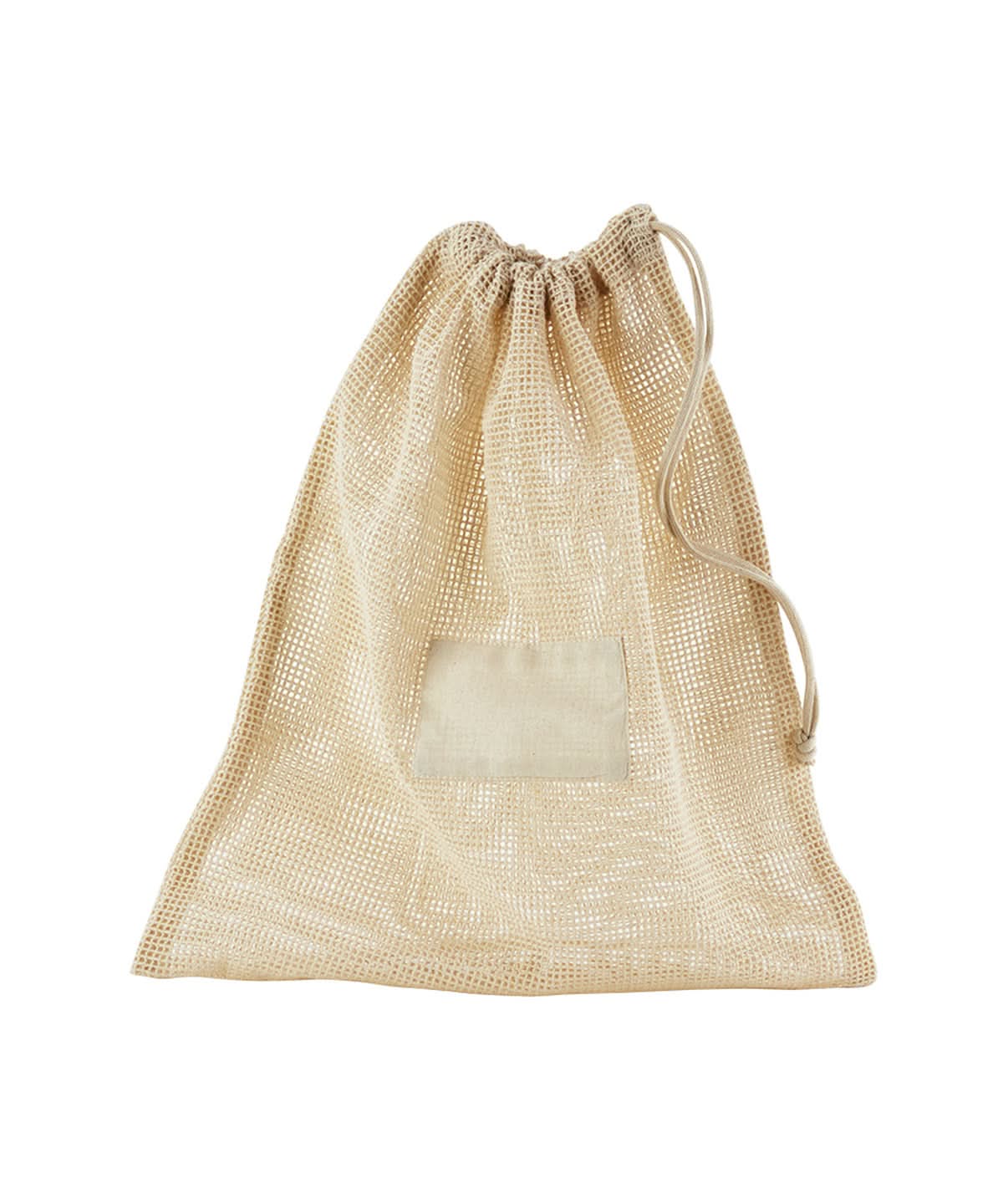 Westford Mill Organic Cotton Mesh Sacks WM155 - Natural - Customisable Bags