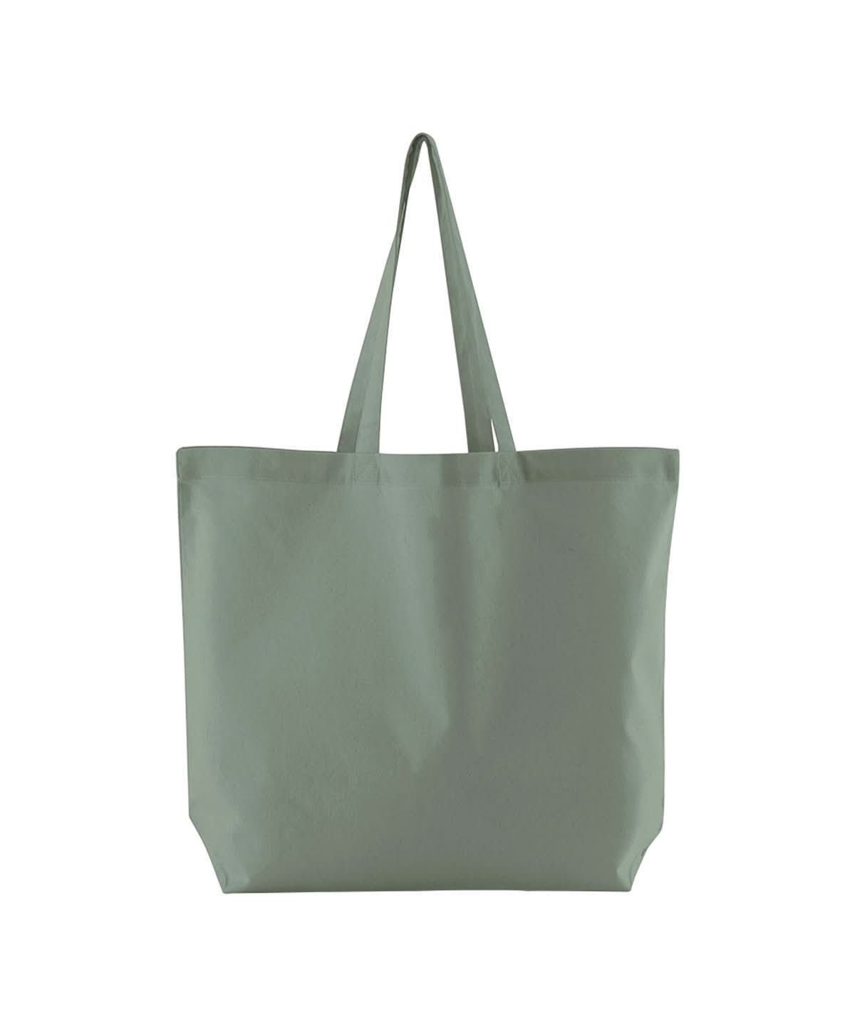 Westford Mill Organic Cotton Inco Maxi Bag For Life WM165 - Dusty Green One size - Customisable Bags