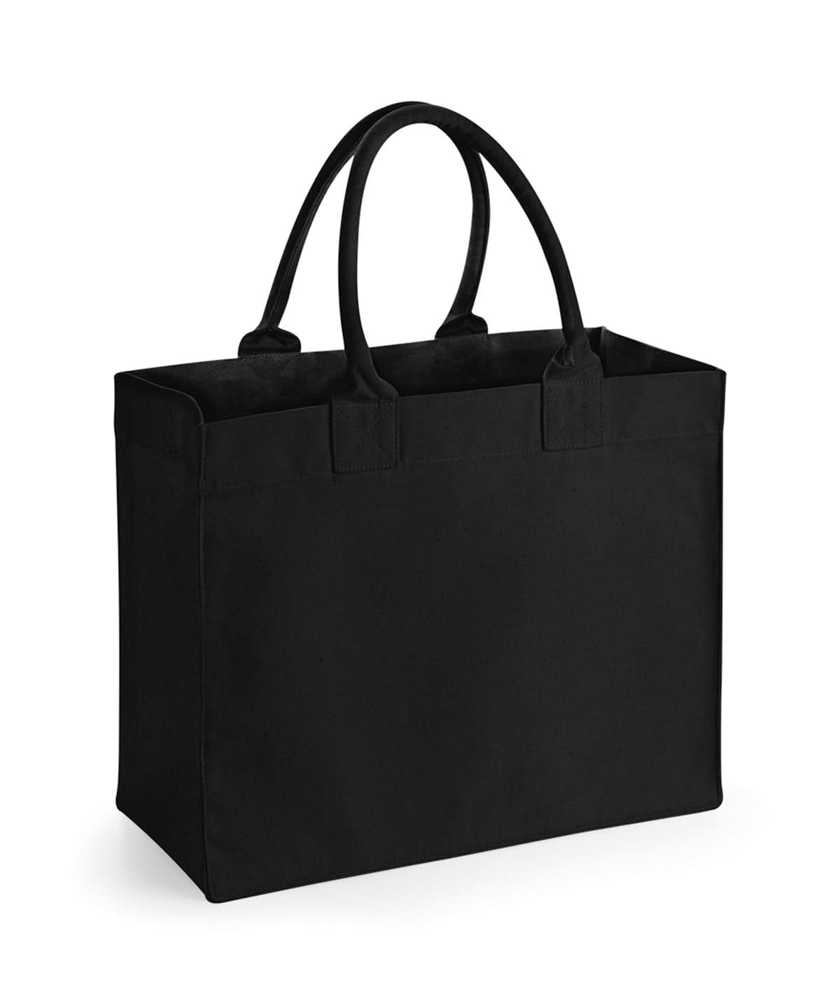 Westford Mill Resort Canvas Bag WM608 - Black One size - Customisable Bags