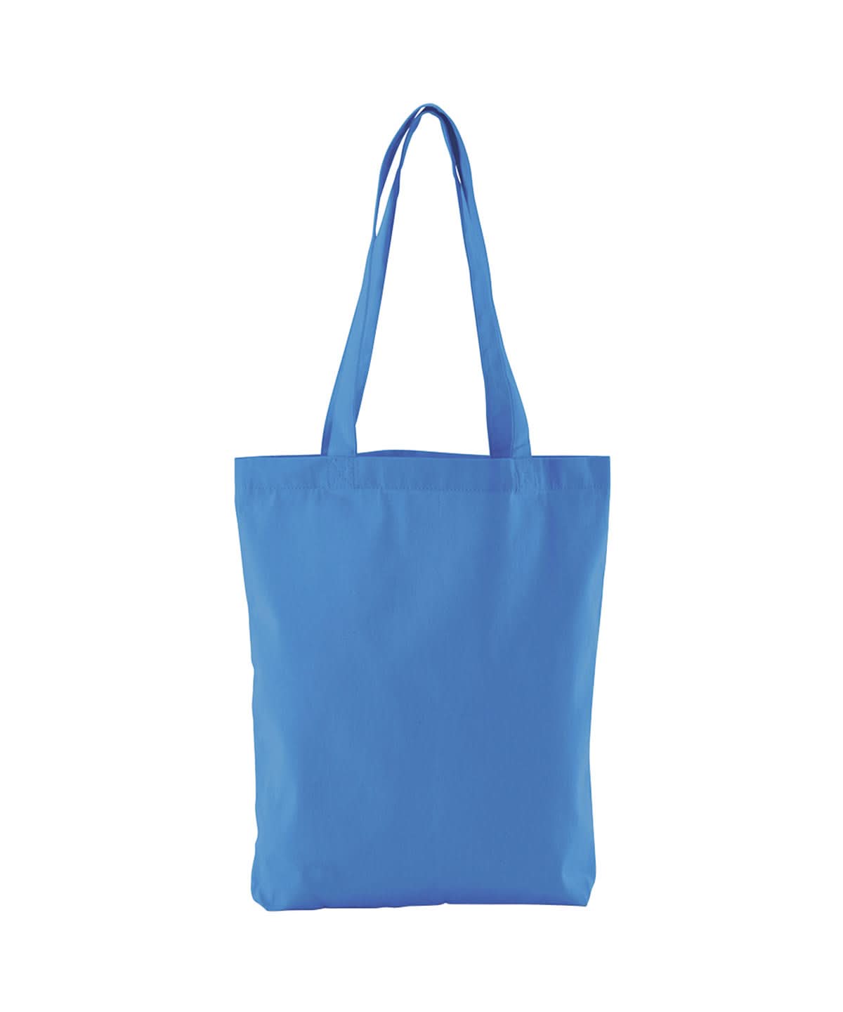 Westford Mill Earthaware Organic Twill Tote WM691 - Cornflower Blue One Size - Customisable Bags