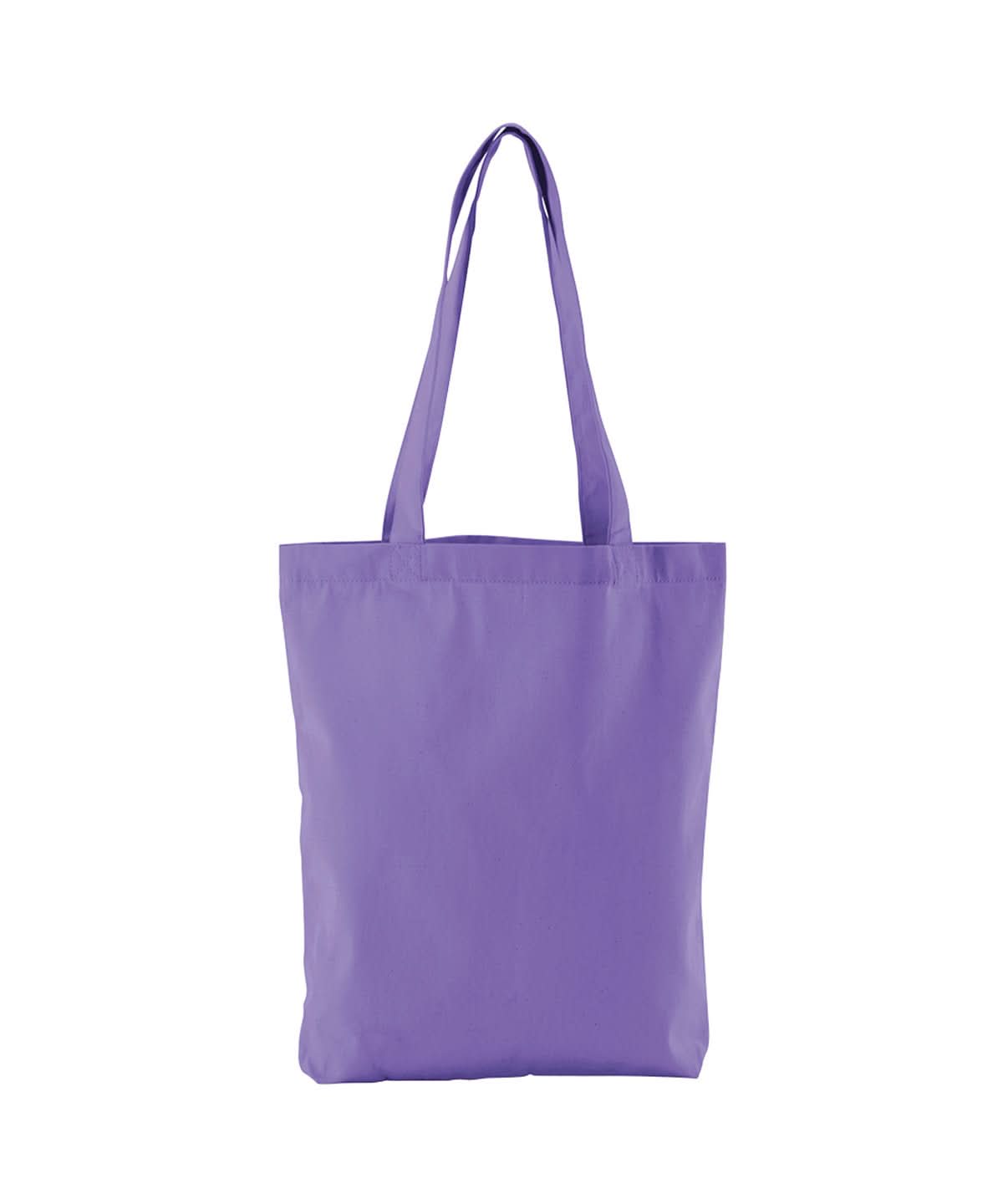 Westford Mill Earthaware Organic Twill Tote WM691 - Violet One Size - Customisable Bags