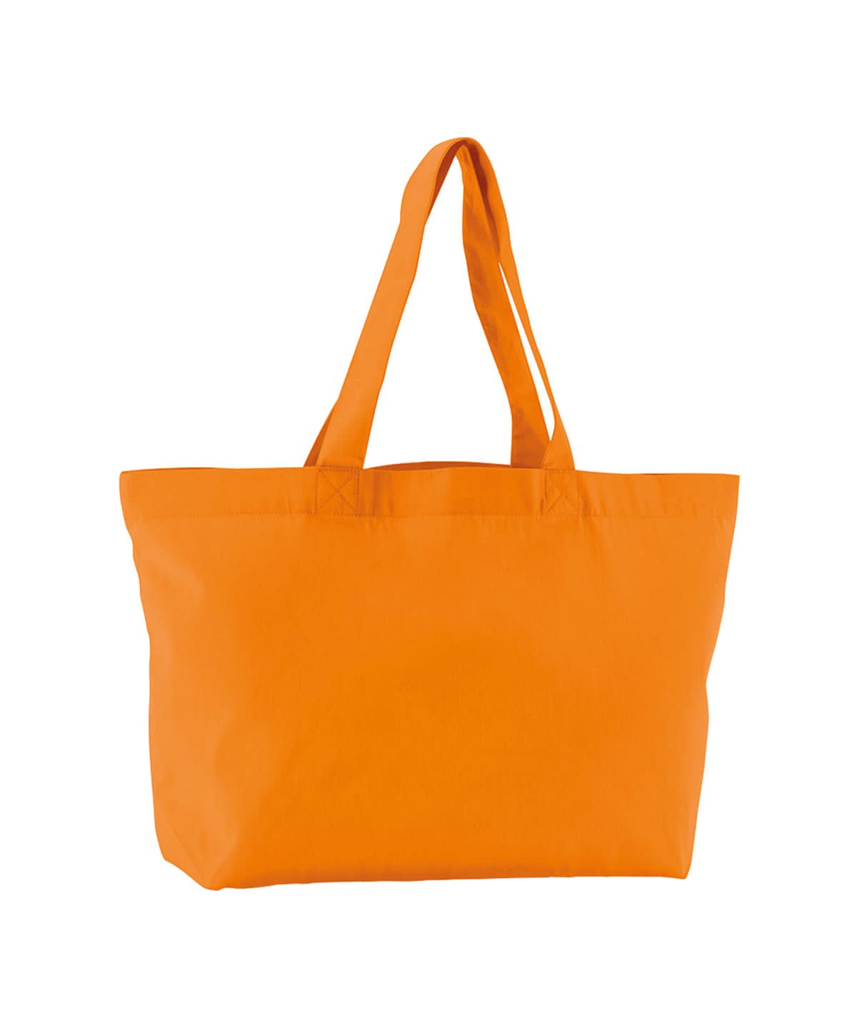 Westford Mill Earthaware Organic Twill Shopper WM695 - Orange One Size - Customisable Bags