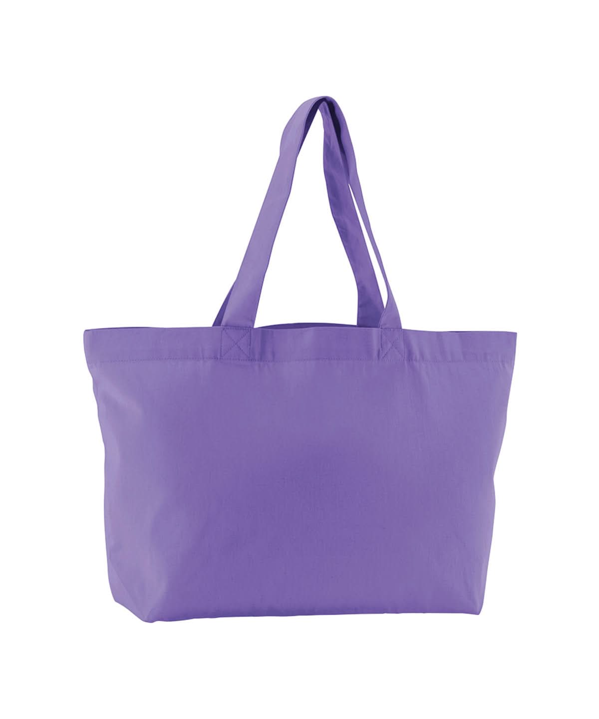 Westford Mill Earthaware Organic Twill Shopper WM695 - Violet One Size - Customisable Bags