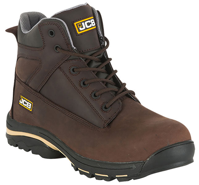Jcb Workwear Jcb Workwear Workmax Boots - Brown - Customisable Safety Boots