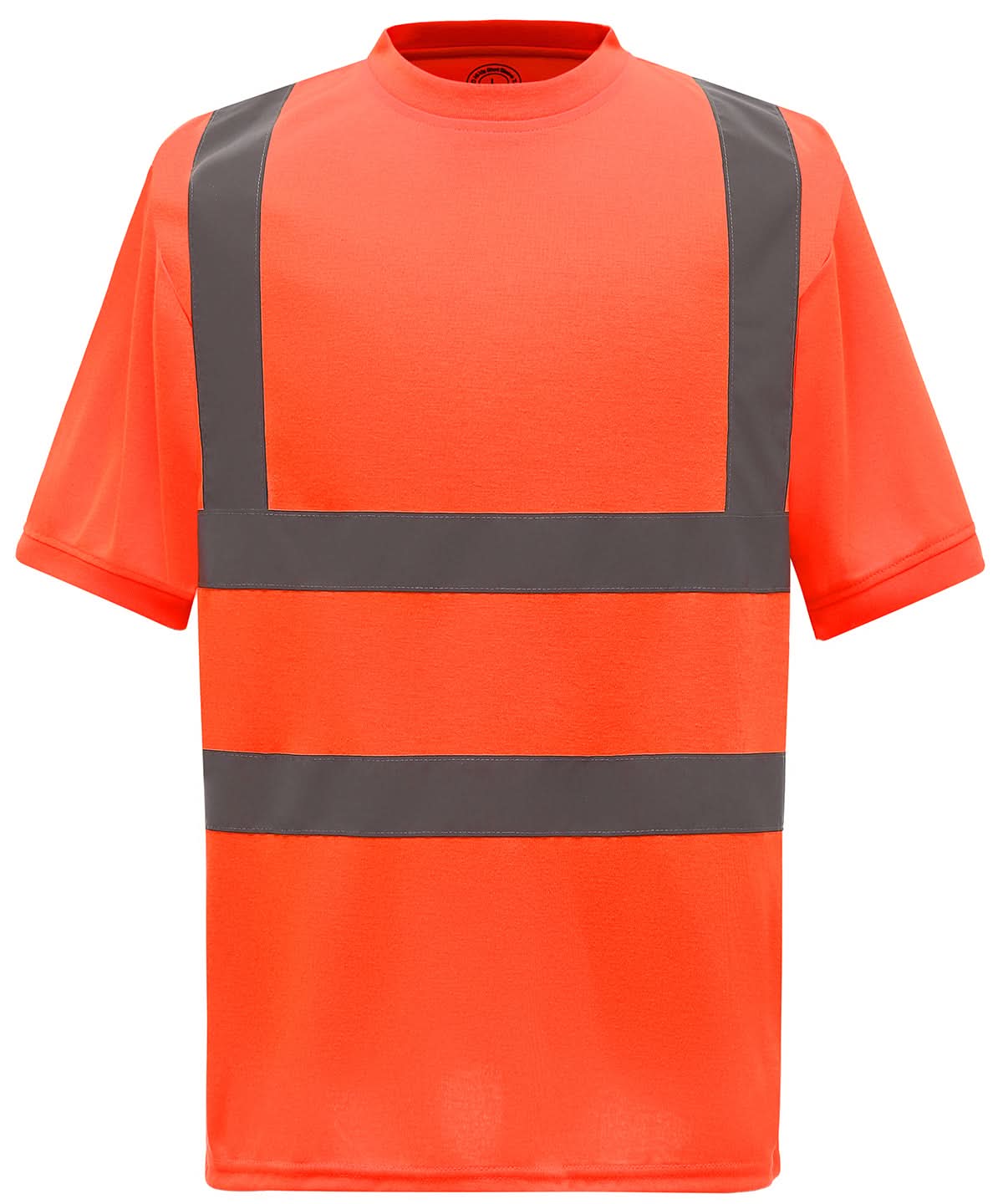 Yoko HV Short Sleeve T Shirt Hvj410 YK025 - Orange - Customisable Hi-Vis T-Shirts