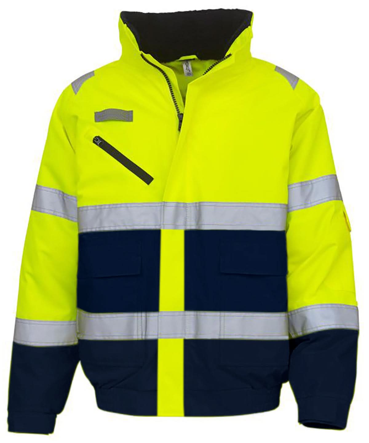 Yoko HV Fontaine Flight Jacket Hvp209 YK035 - Yellow Navy - Customisable Jackets