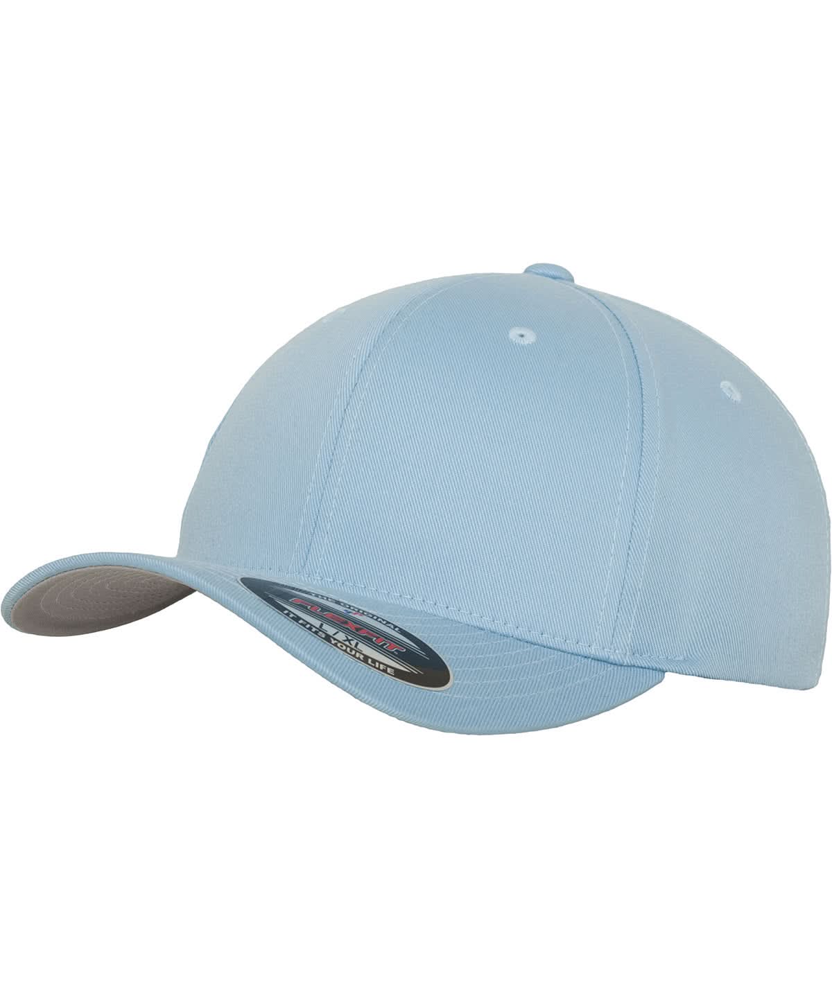 Flexfit By Yupoong Flexfit Fitted Baseball Cap 6277 YP004 - Carolina Blue - Customisable Caps
