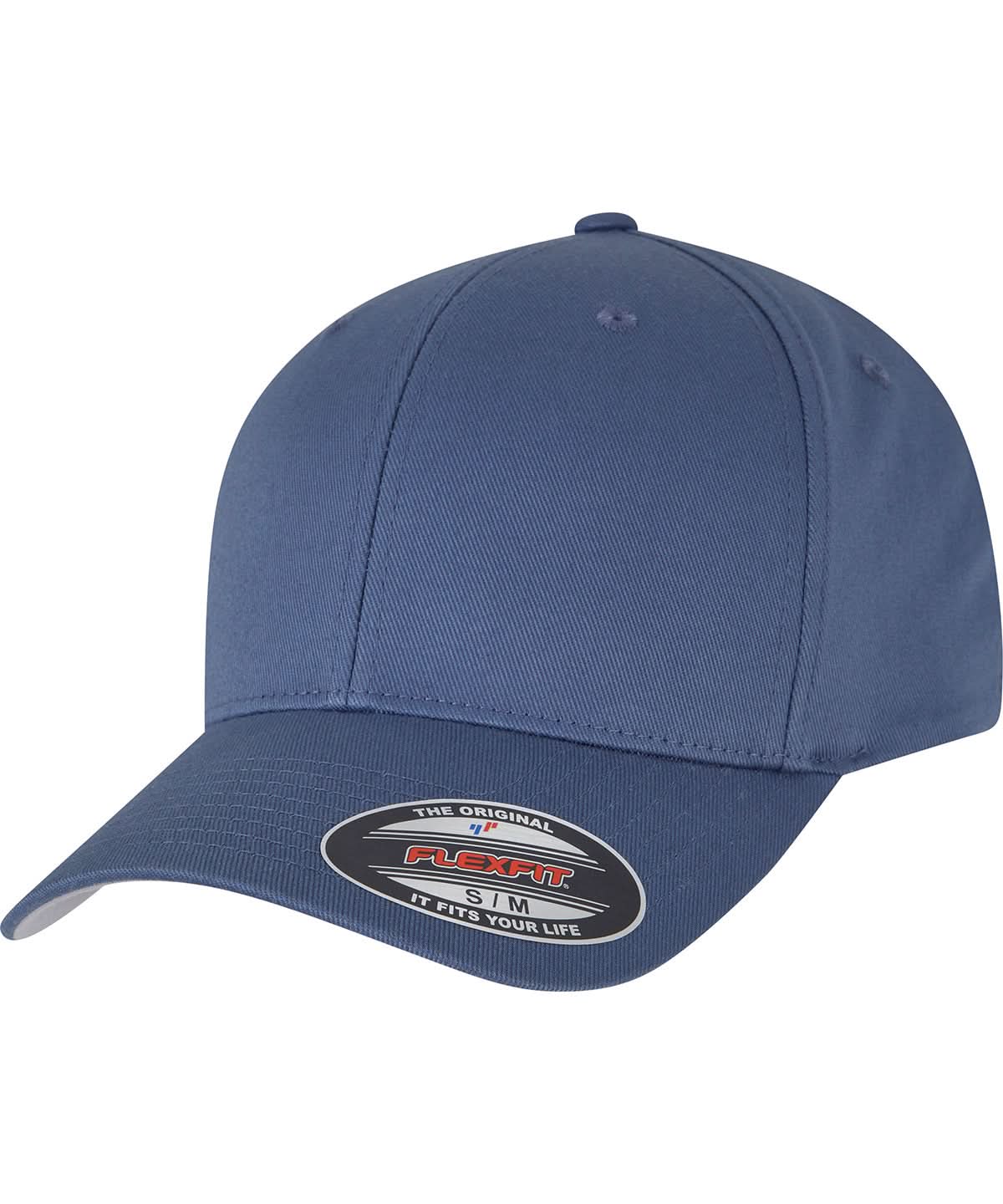 Flexfit By Yupoong Flexfit Fitted Baseball Cap 6277 YP004 - China Blue - Customisable Caps