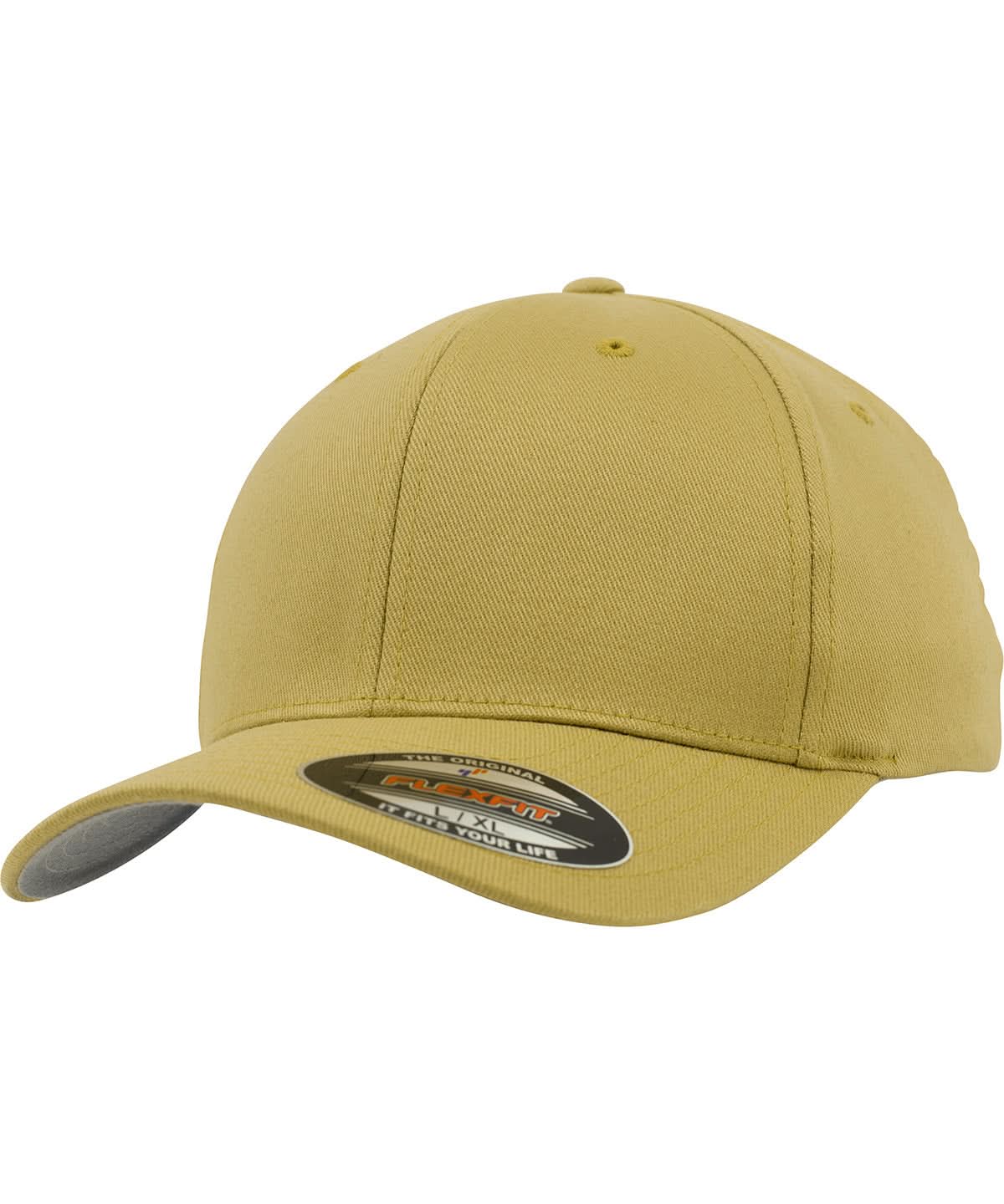 Flexfit By Yupoong Flexfit Fitted Baseball Cap 6277 YP004 - Curry - Customisable Caps