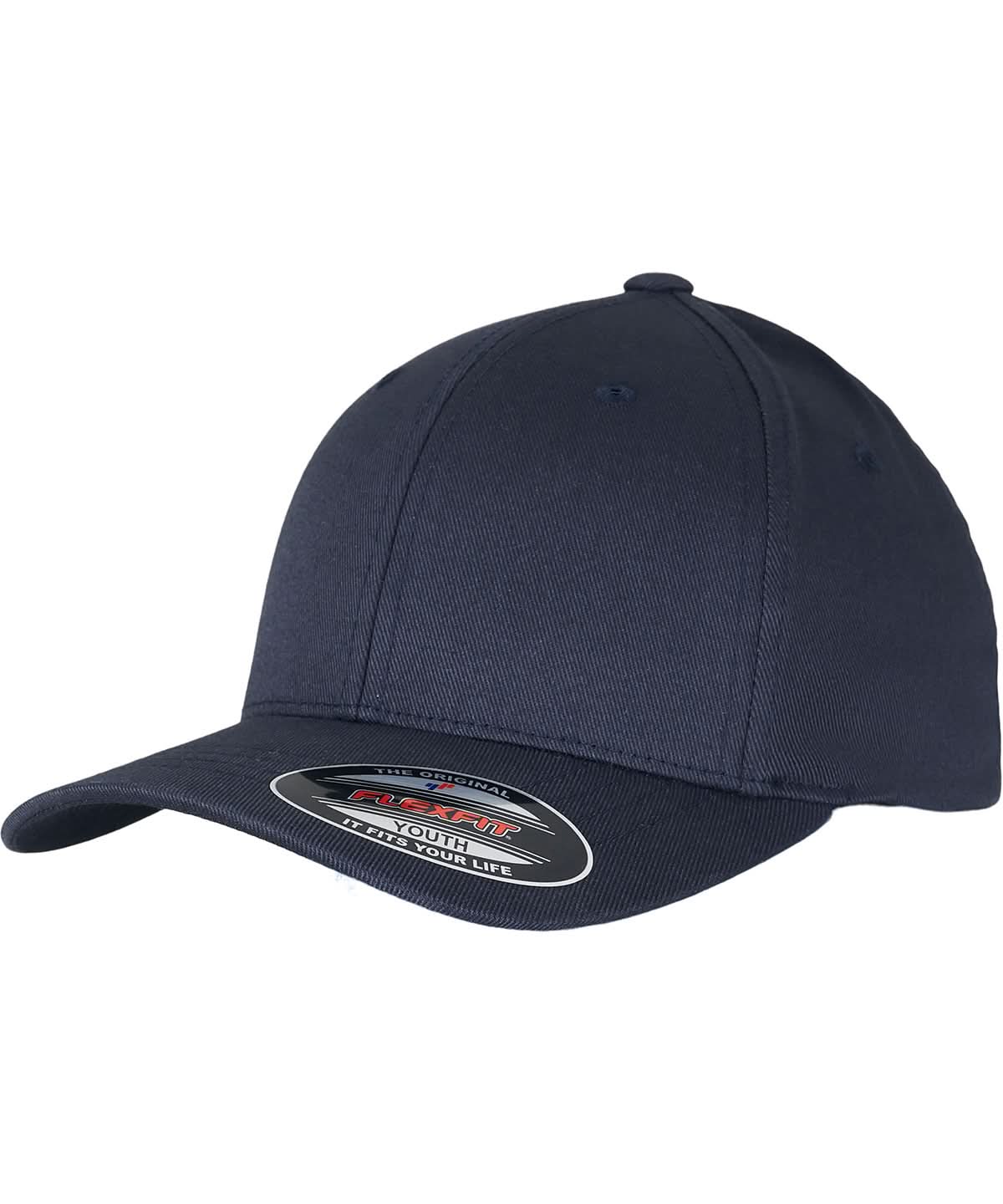 Flexfit By Yupoong Flexfit Fitted Baseball Cap 6277 YP004 - Dark Navy Dark Navy - Customisable Caps