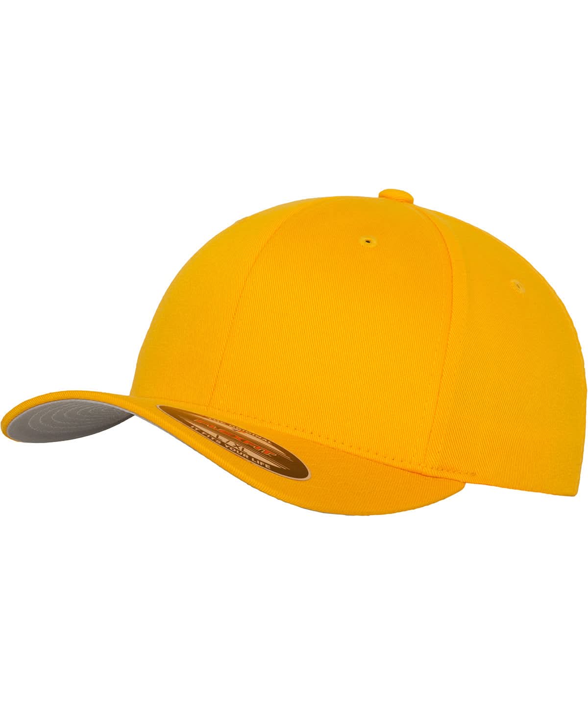 Flexfit By Yupoong Flexfit Fitted Baseball Cap 6277 YP004 - Gold - Customisable Caps