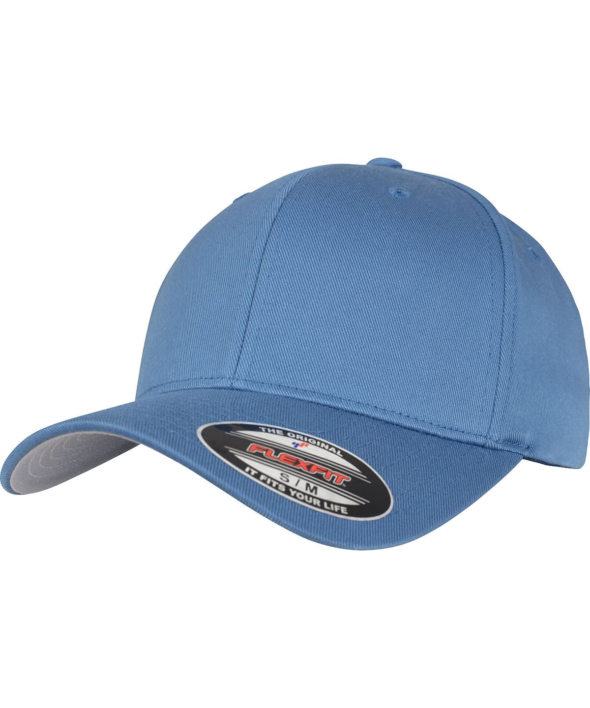 Flexfit By Yupoong Flexfit Fitted Baseball Cap 6277 YP004 - Slate Blue - Customisable Caps