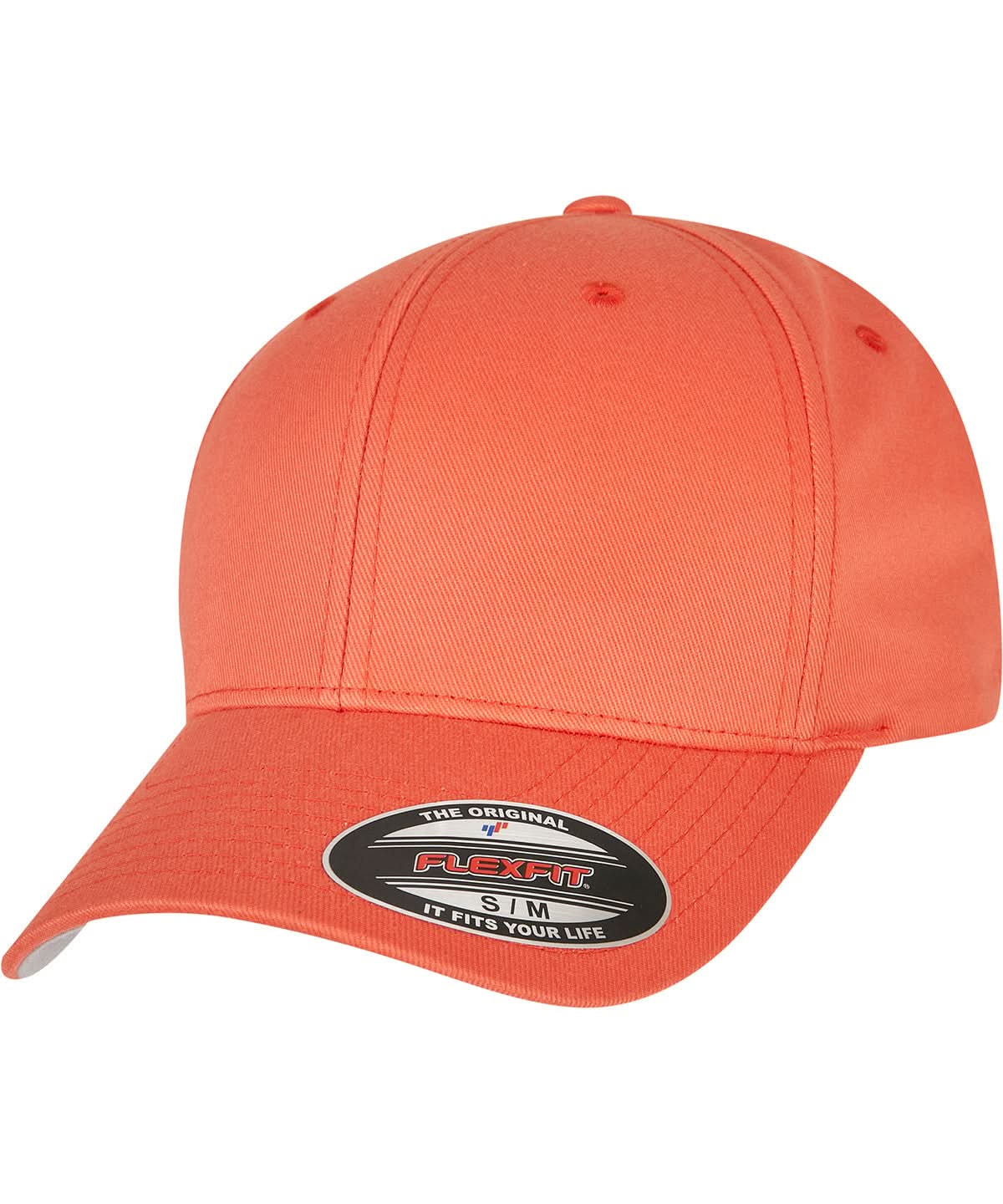 Flexfit By Yupoong Flexfit Fitted Baseball Cap 6277 YP004 - Spice Orange - Customisable Caps