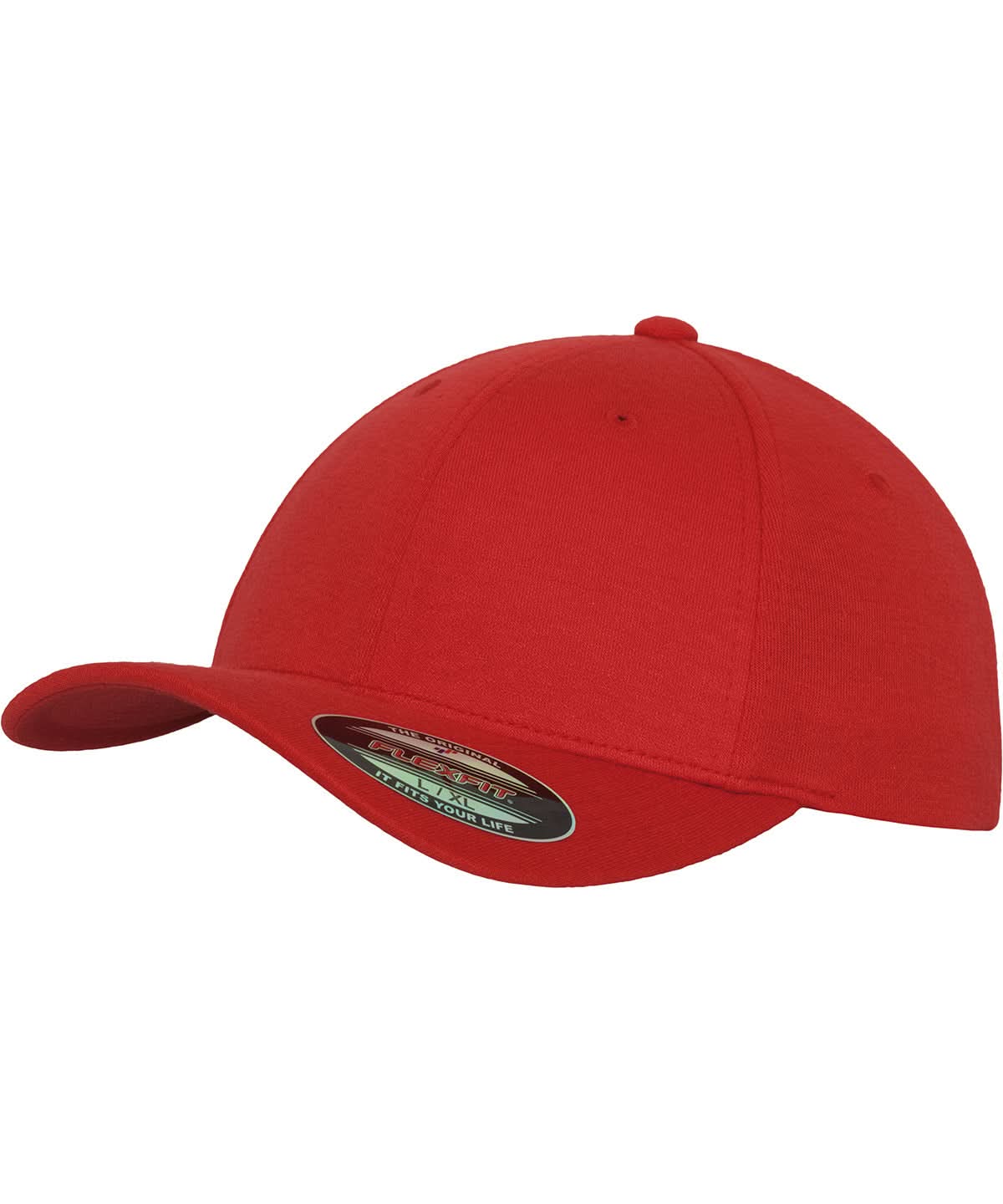 Flexfit By Yupoong Flexfit Double Jersey Cap 6778 YP006 - Red - Customisable Caps