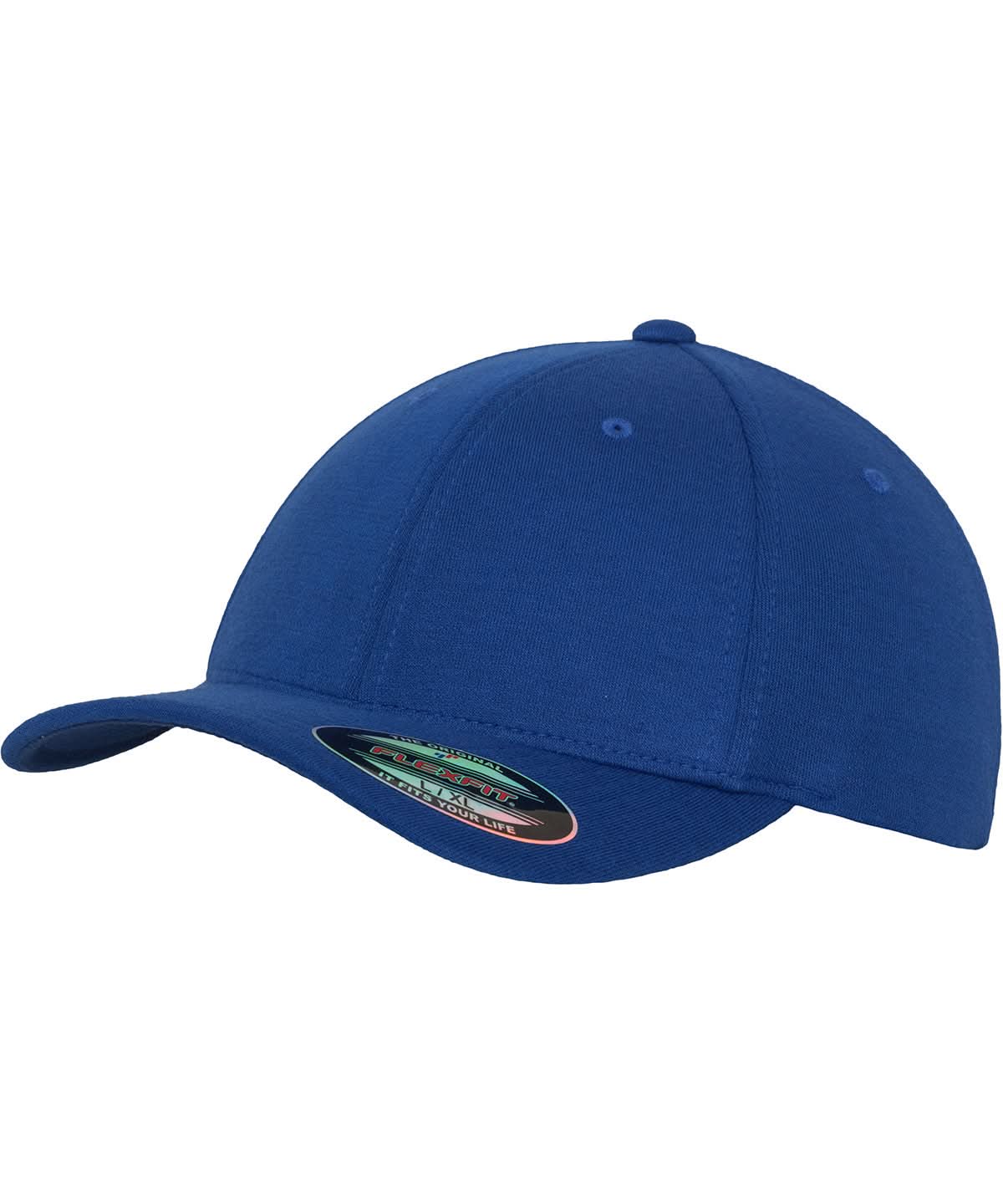 Flexfit By Yupoong Flexfit Double Jersey Cap 6778 YP006 - Royal - Customisable Caps