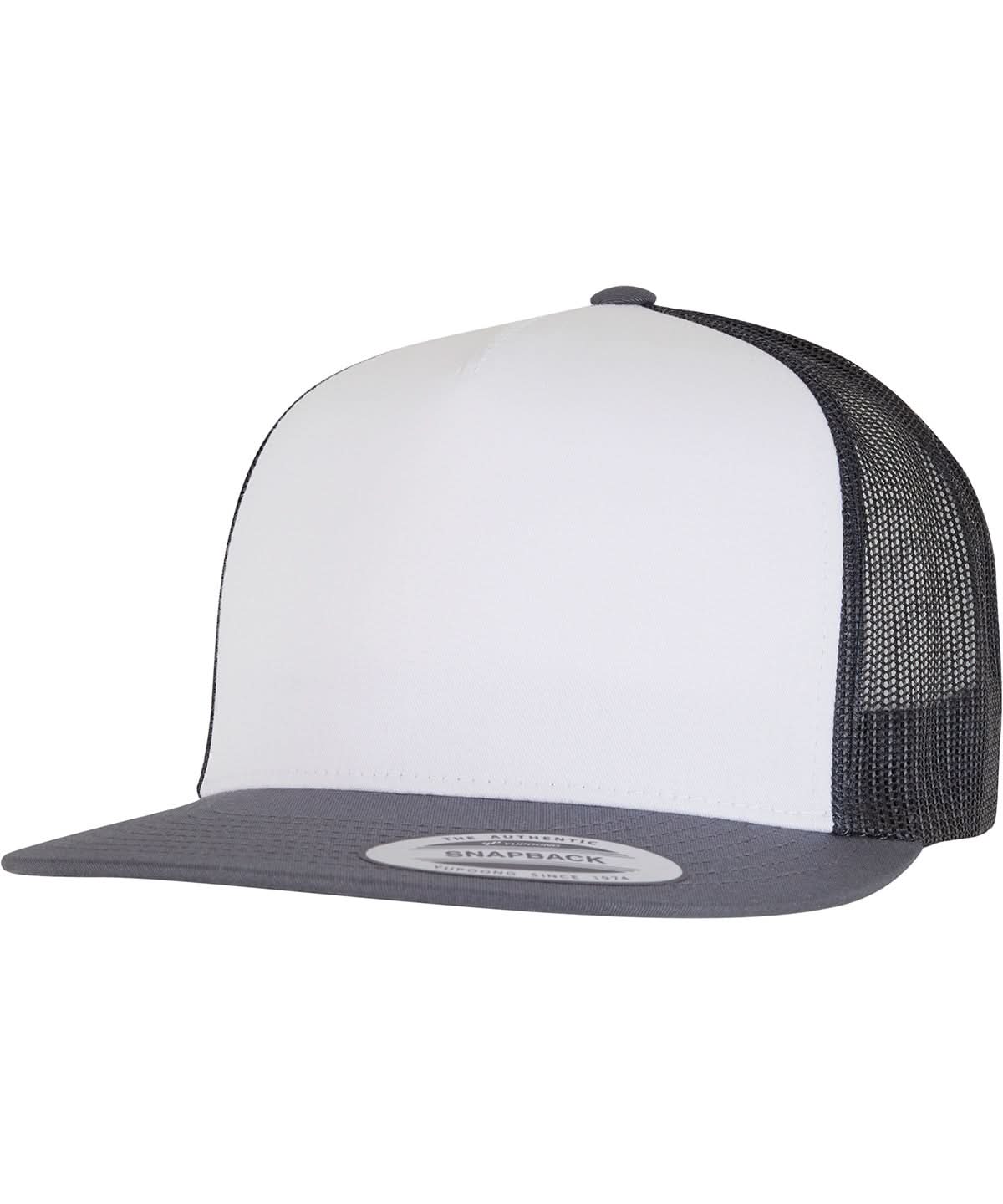 Flexfit By Yupoong Classic Trucker 6006W YP011 - Navy White Dark Navy One size - Customisable Caps