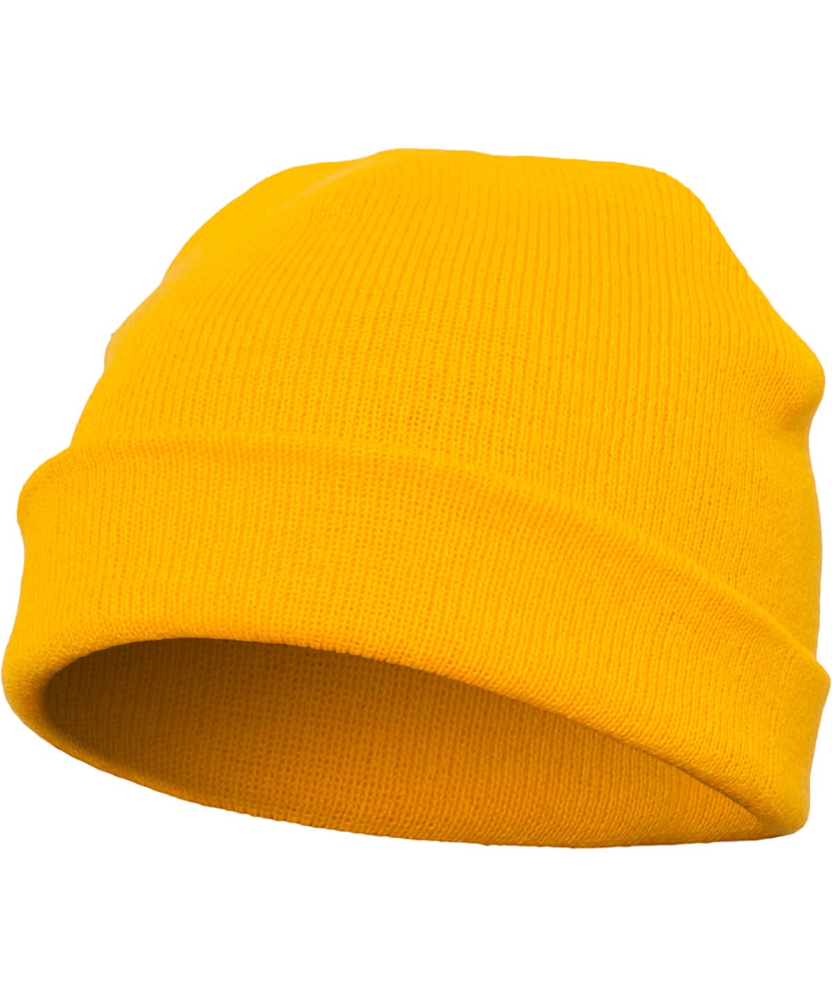 Flexfit By Yupoong Heavyweight Beanie 1500Kc YP013 - Gold One size - Customisable Beanies
