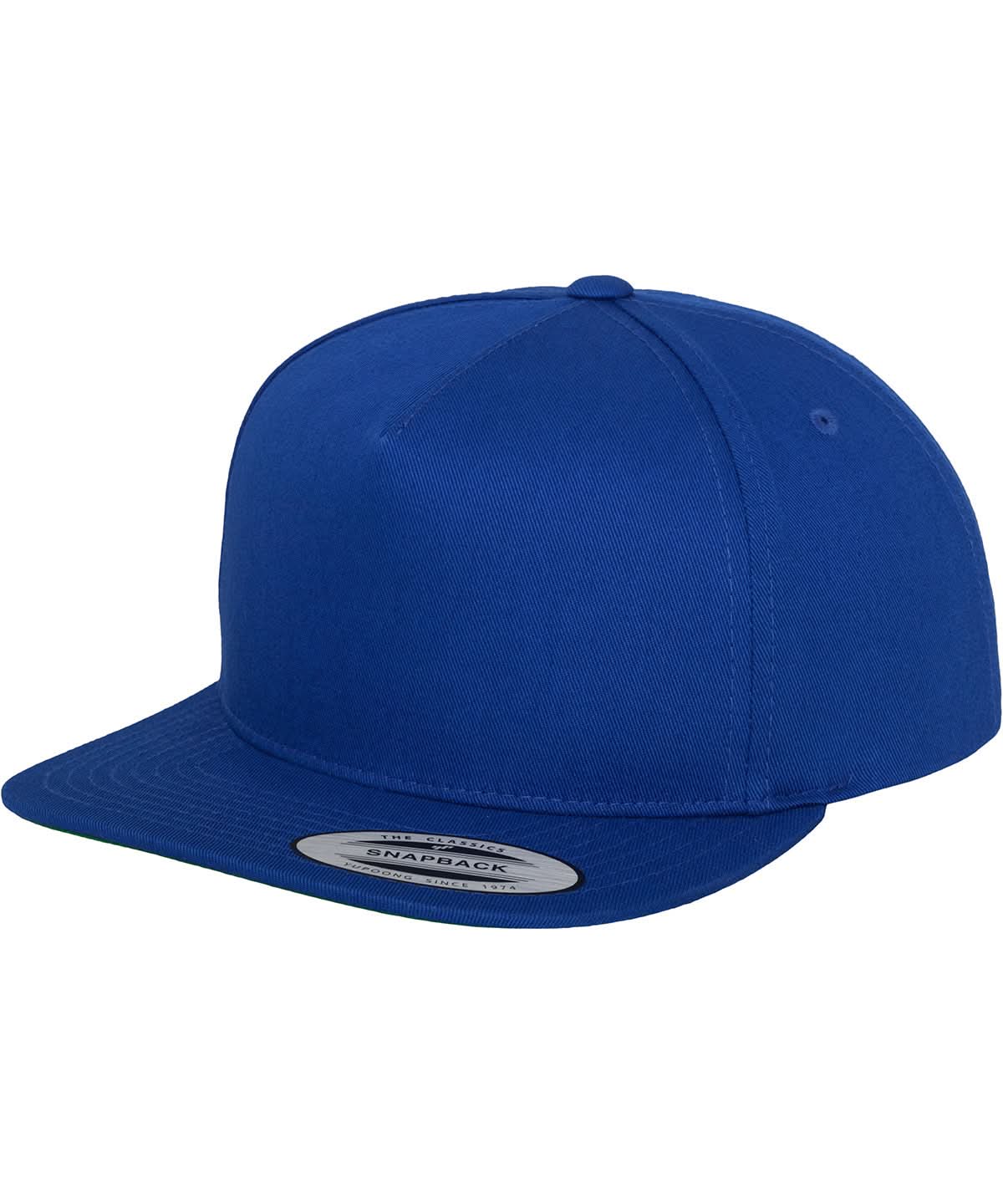 Flexfit By Yupoong Classic 5 Panel Snapback 6007 YP019 - Royal One Size - Customisable Caps