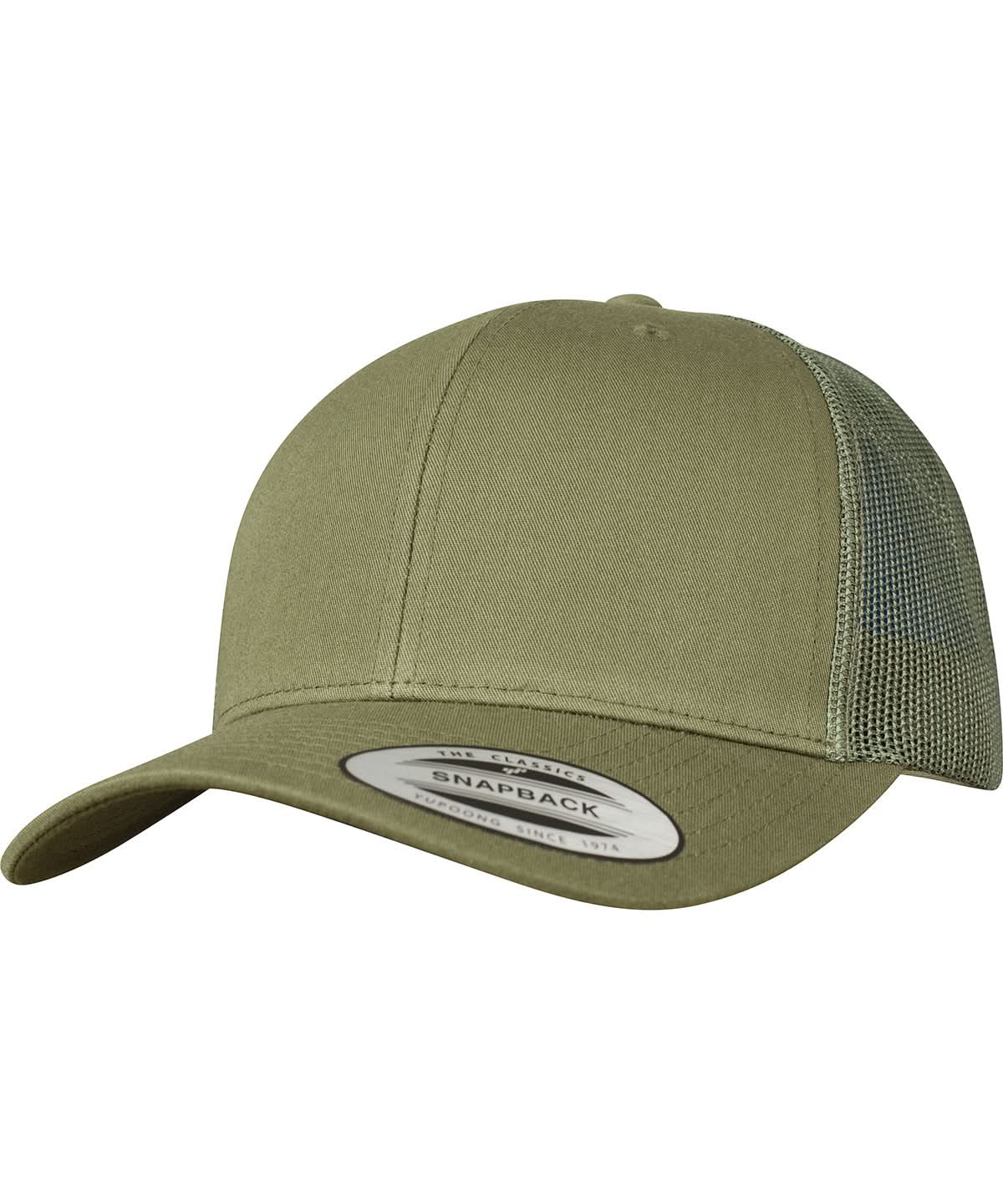 Flexfit By Yupoong Retro Trucker Cap 6606 YP023 - Buck One size - Customisable Caps