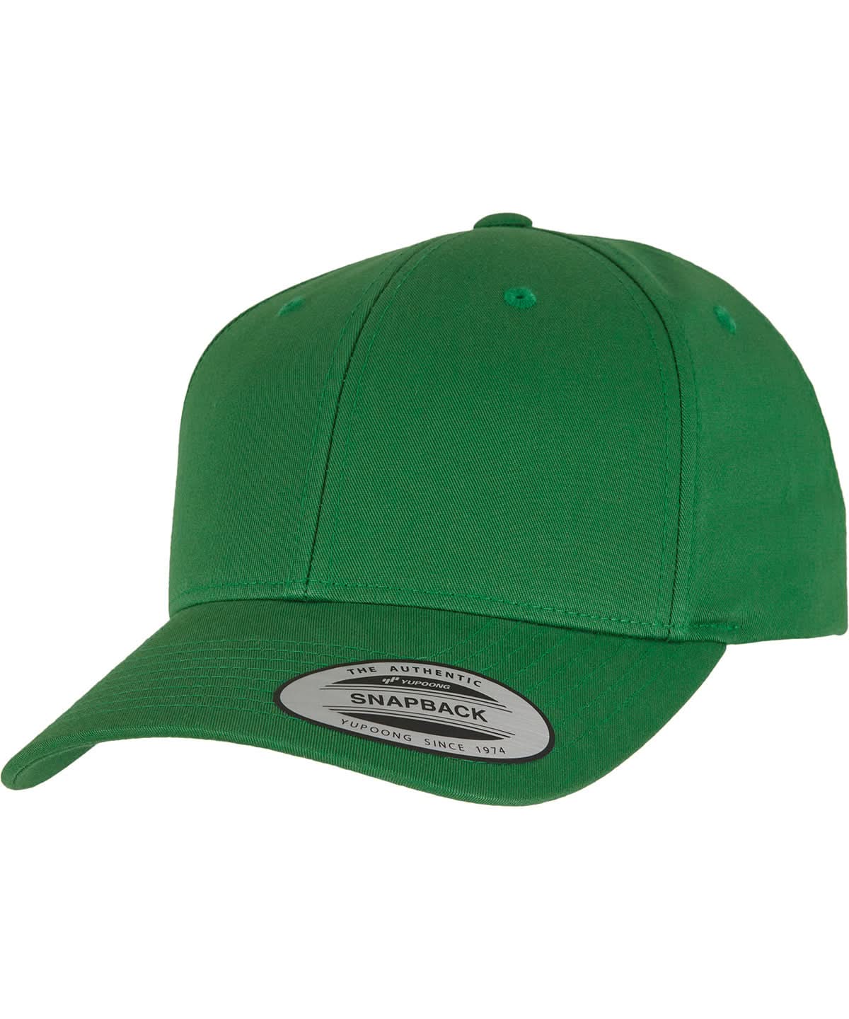 Flexfit By Yupoong Curved Classic Snapback 77067706 YP035 - Classic Green One size - Customisable Caps