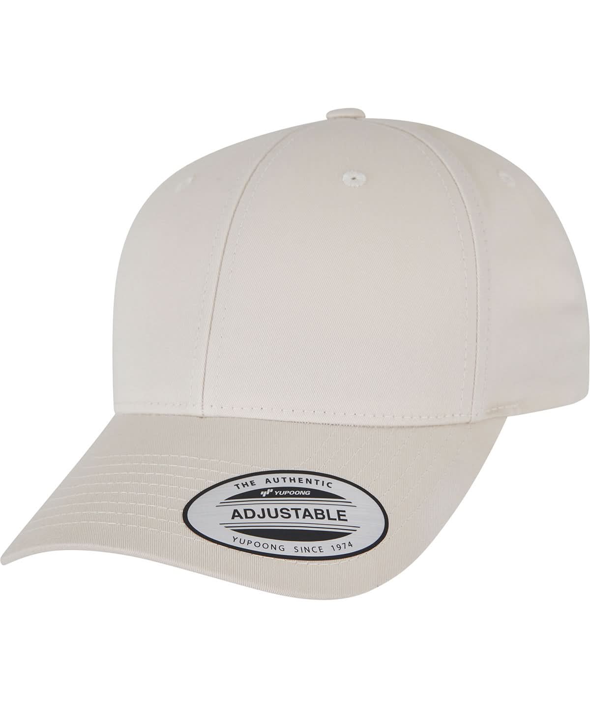 Flexfit By Yupoong Curved Classic Snapback 77067706 YP035 - Mink Beige One size - Customisable Caps