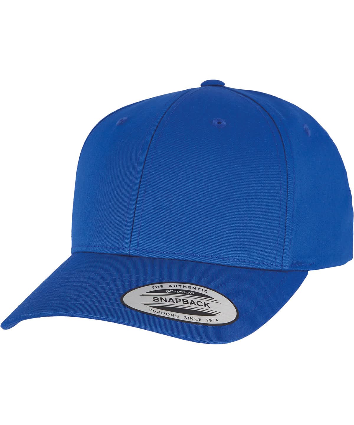 Flexfit By Yupoong Curved Classic Snapback 77067706 YP035 - Royal One size - Customisable Caps