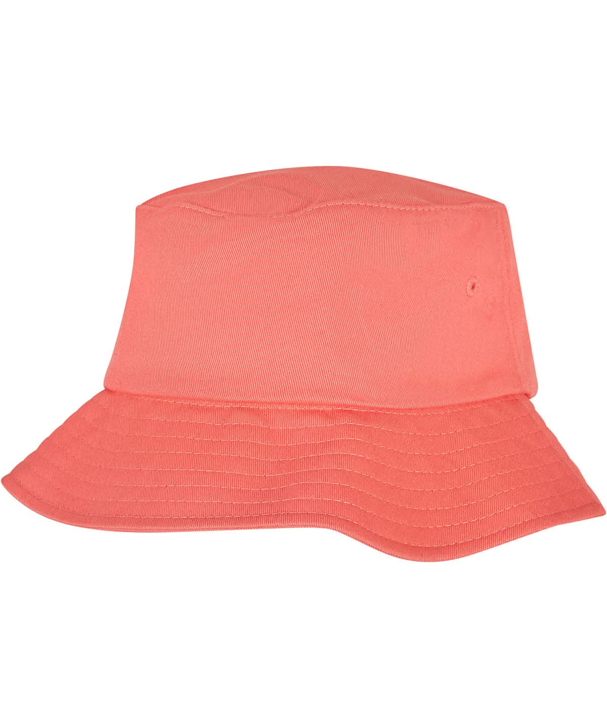 Flexfit By Yupoong Flexfit Cotton Twill Bucket Hat YP039 - Spiced Coral One size - Customisable Hats