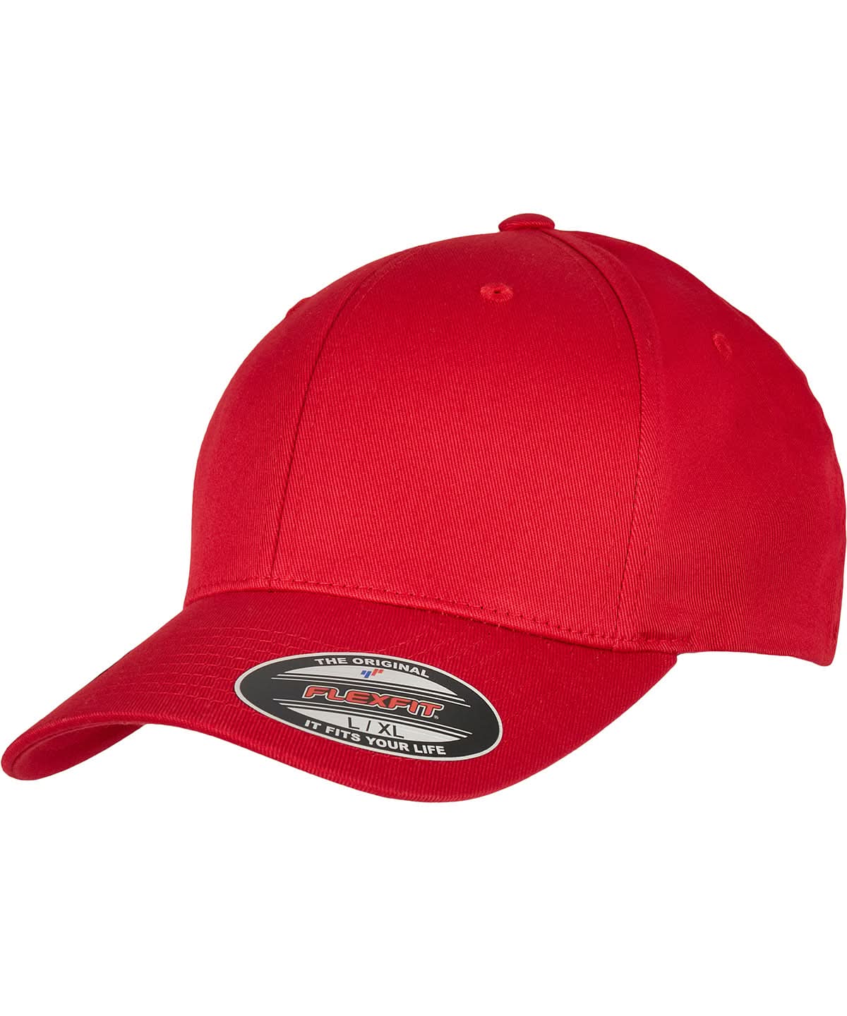 Flexfit By Yupoong Flexfit Organic Cotton Cap 6277Oc YP113 - Red - Customisable Caps