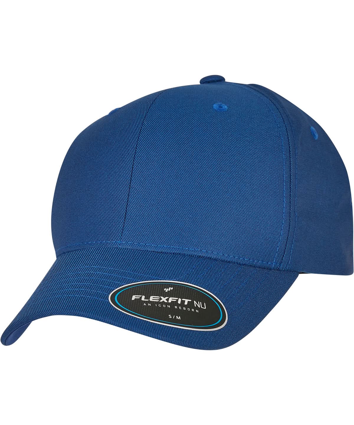 Flexfit By Yupoong Flexfit Nu Cap 6100Nu YP217 - Royal - Customisable Caps