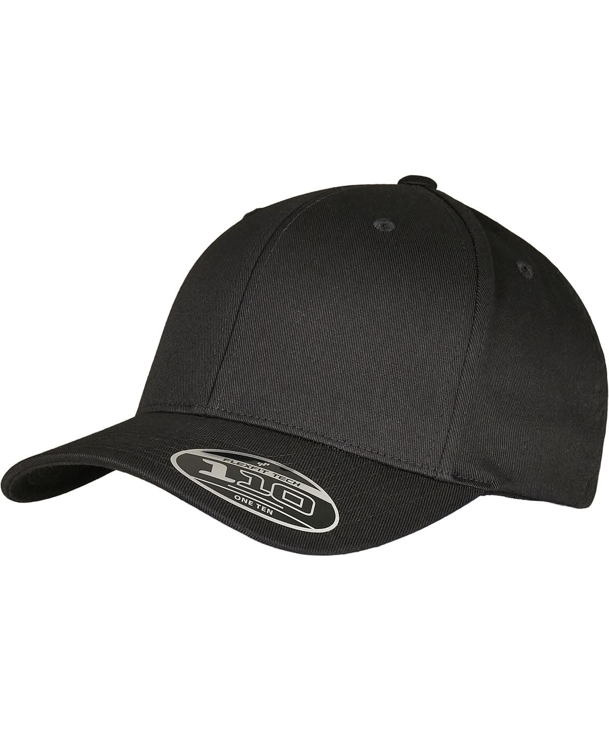 Flexfit By Yupoong Flexfit Woolly Combed Adjustable 6277Dc YP222 - Black Black One size - Customisable Caps