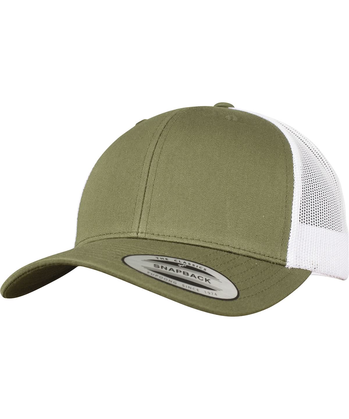 Flexfit By Yupoong Retro Trucker 2 Tone 6606T YP237 - Buck White One size - Customisable Caps
