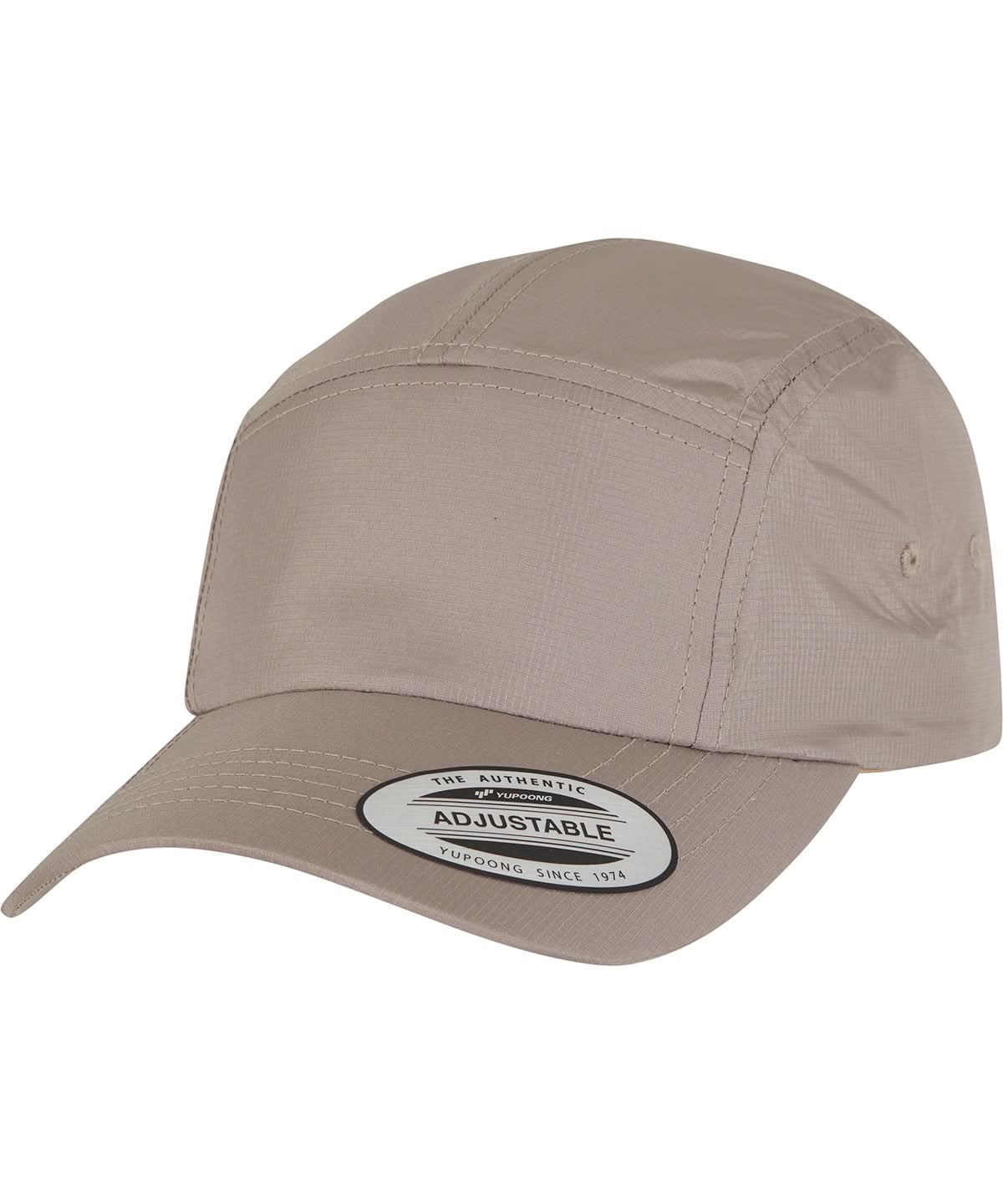 Flexfit By Yupoong Flexfit Jockey Elastic Cap 9300 YP254 - Khaki One size - Customisable Caps
