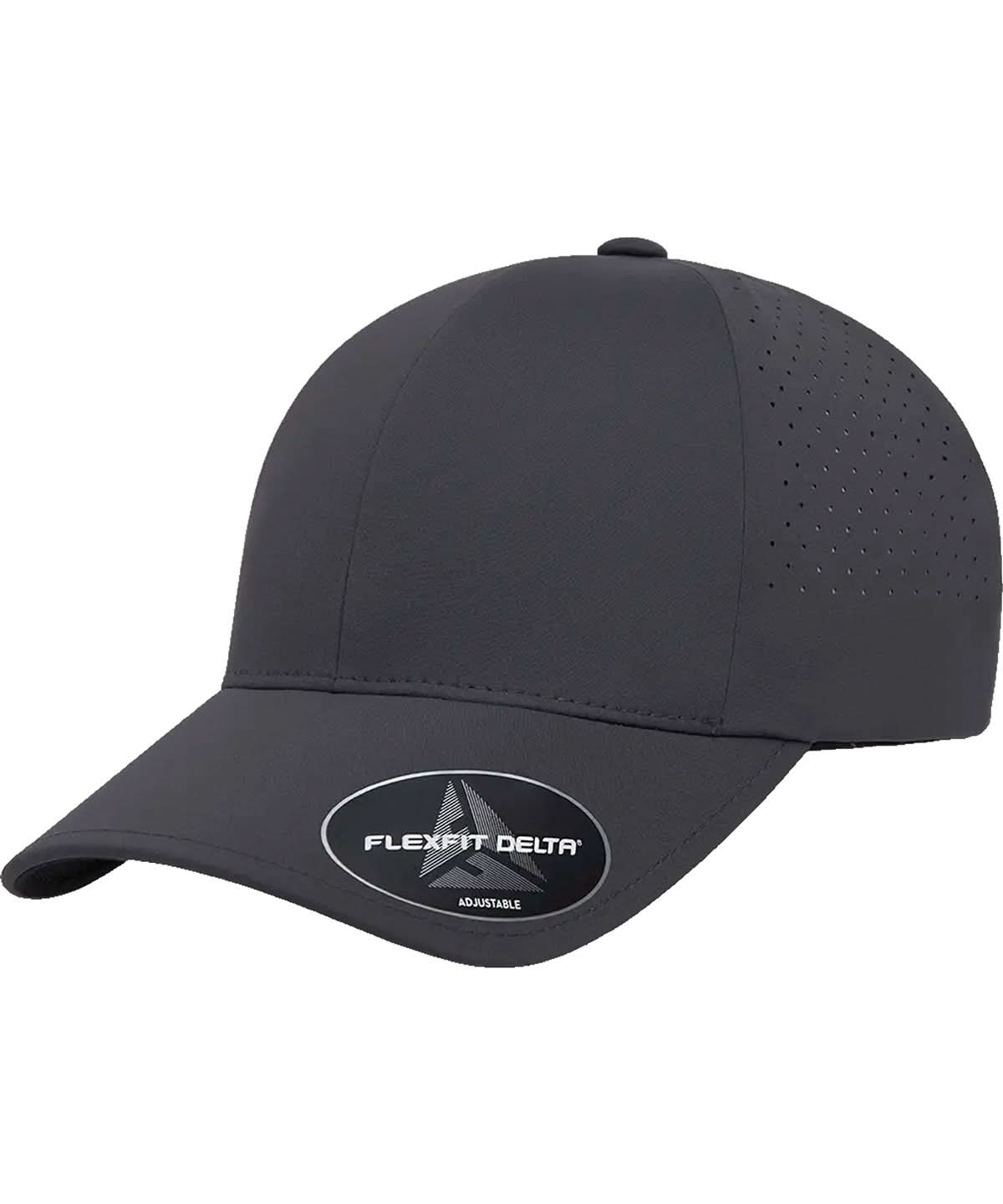 Flexfit By Yupoong Flexfit Delta Snapback 180Ap YP256 - Dark Grey One size - Customisable Caps
