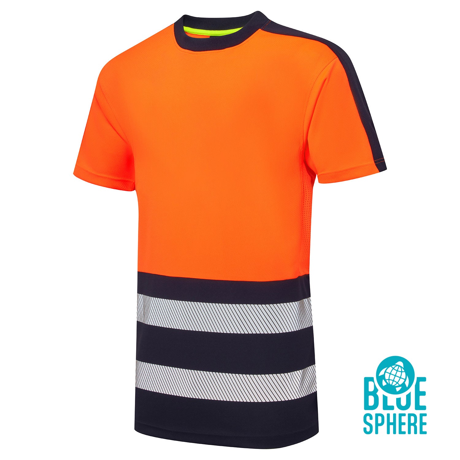 Essentials Hi Vis Eco CoolAir Orange T-Shirt - ESS10 - Orange - Customisable Bundle