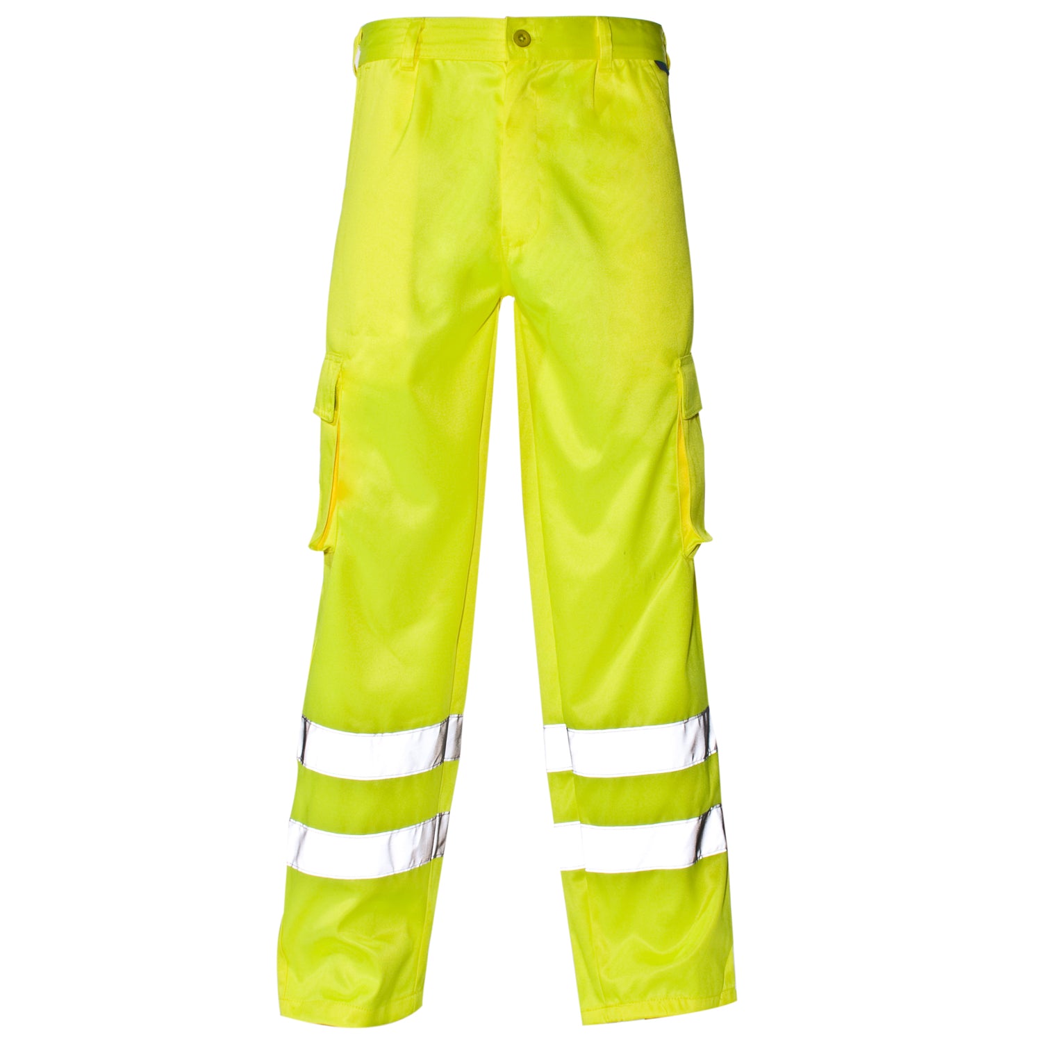Supertouch Hi Vis Yellow Combat Trousers - H62 - - Customisable Trousers