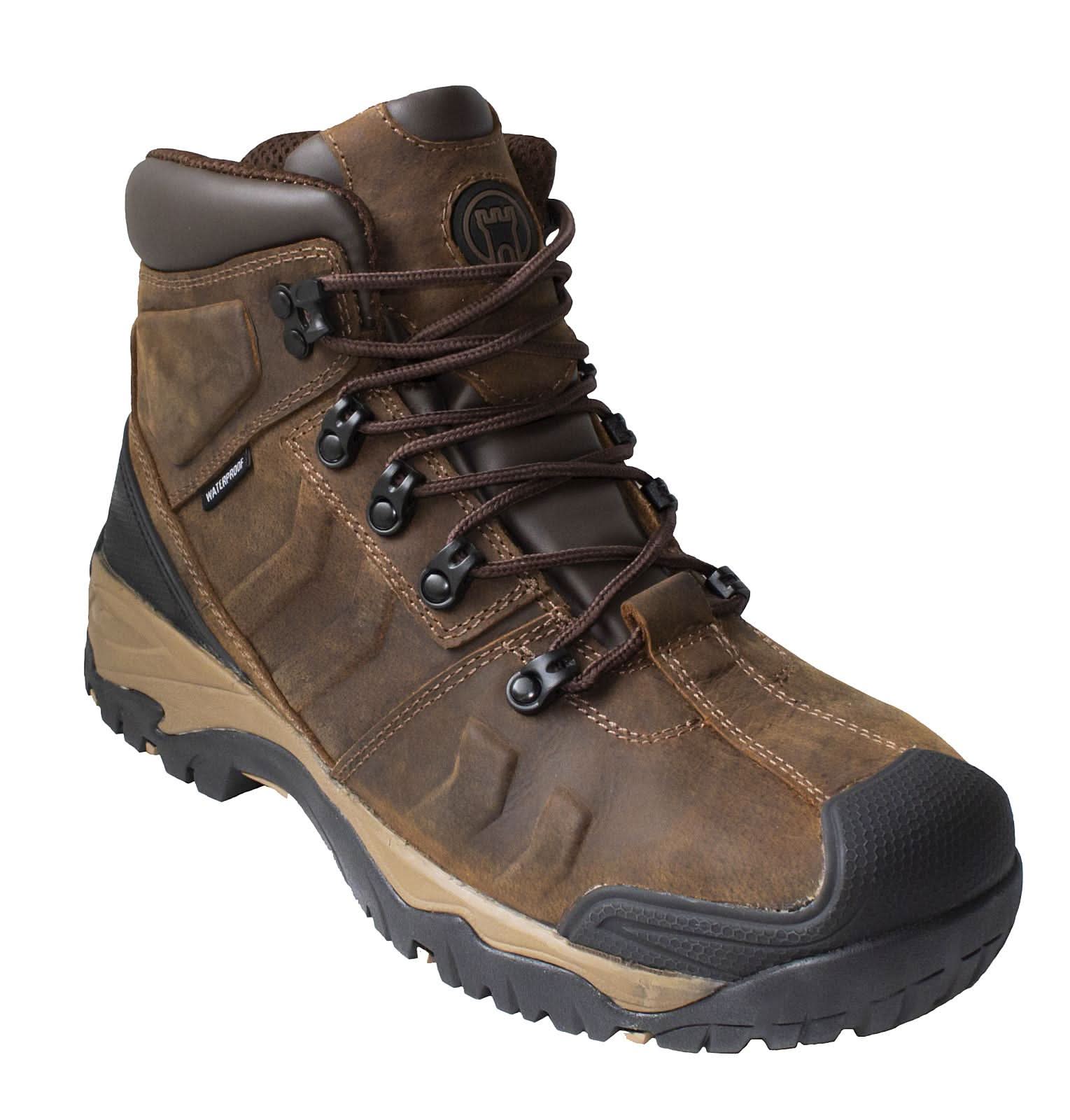 Fort Deben Safety Boots FORT FF112 - Brown - Customisable Boots