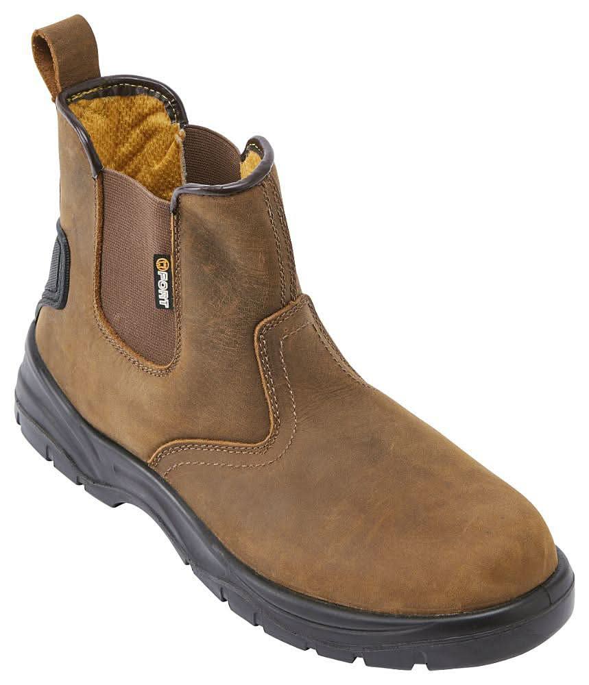 Fort Regent Safety Boots FORT FF104 - Brown - Customisable Boots