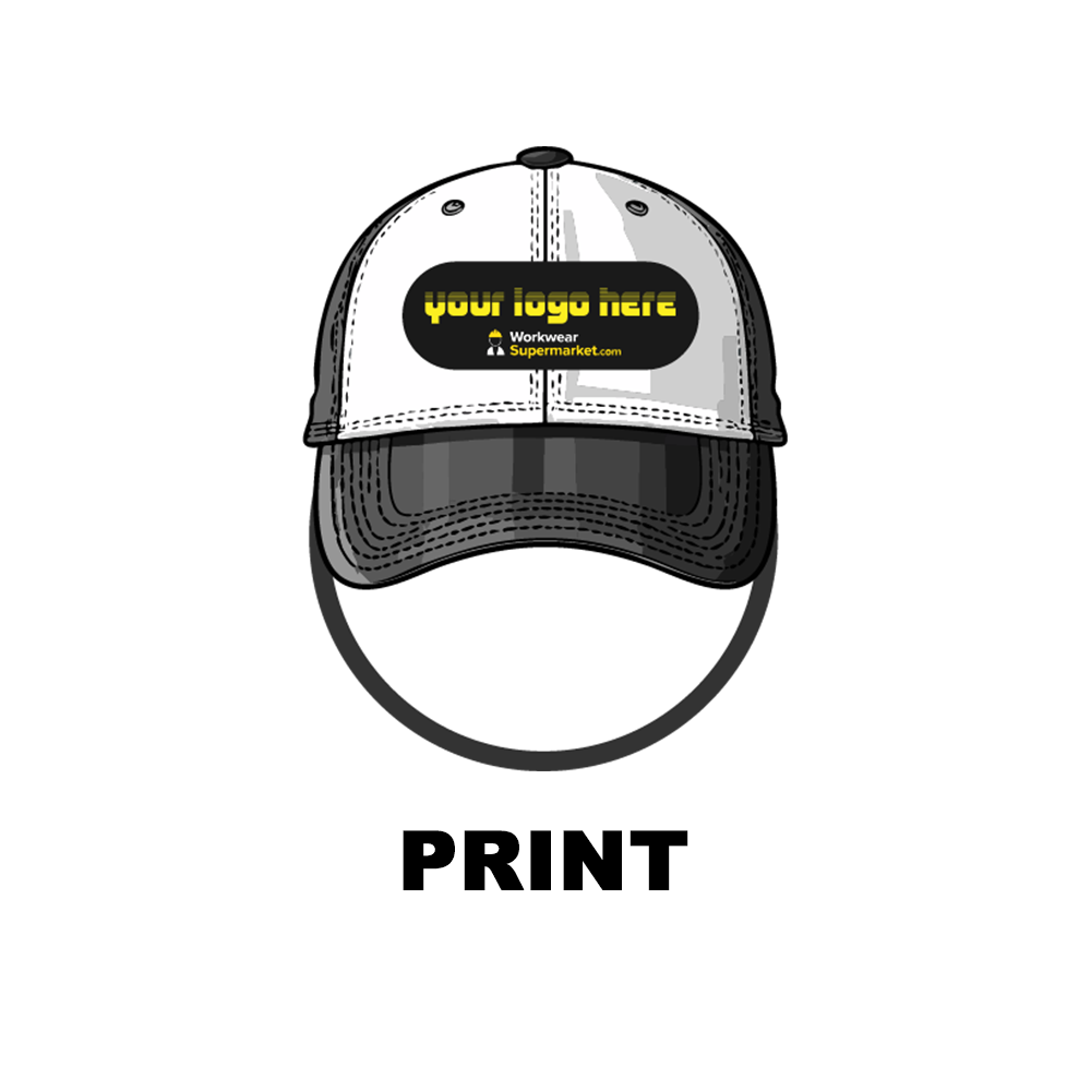 Logo Customisation (Hats) - Print - Customisable Customisation